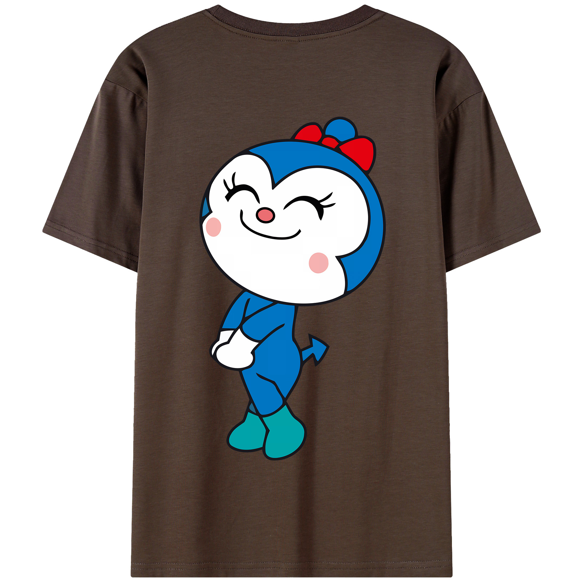 （画像用） アンパンマン Anpanman 綿100％半袖Tシャツ（背面プリント）
