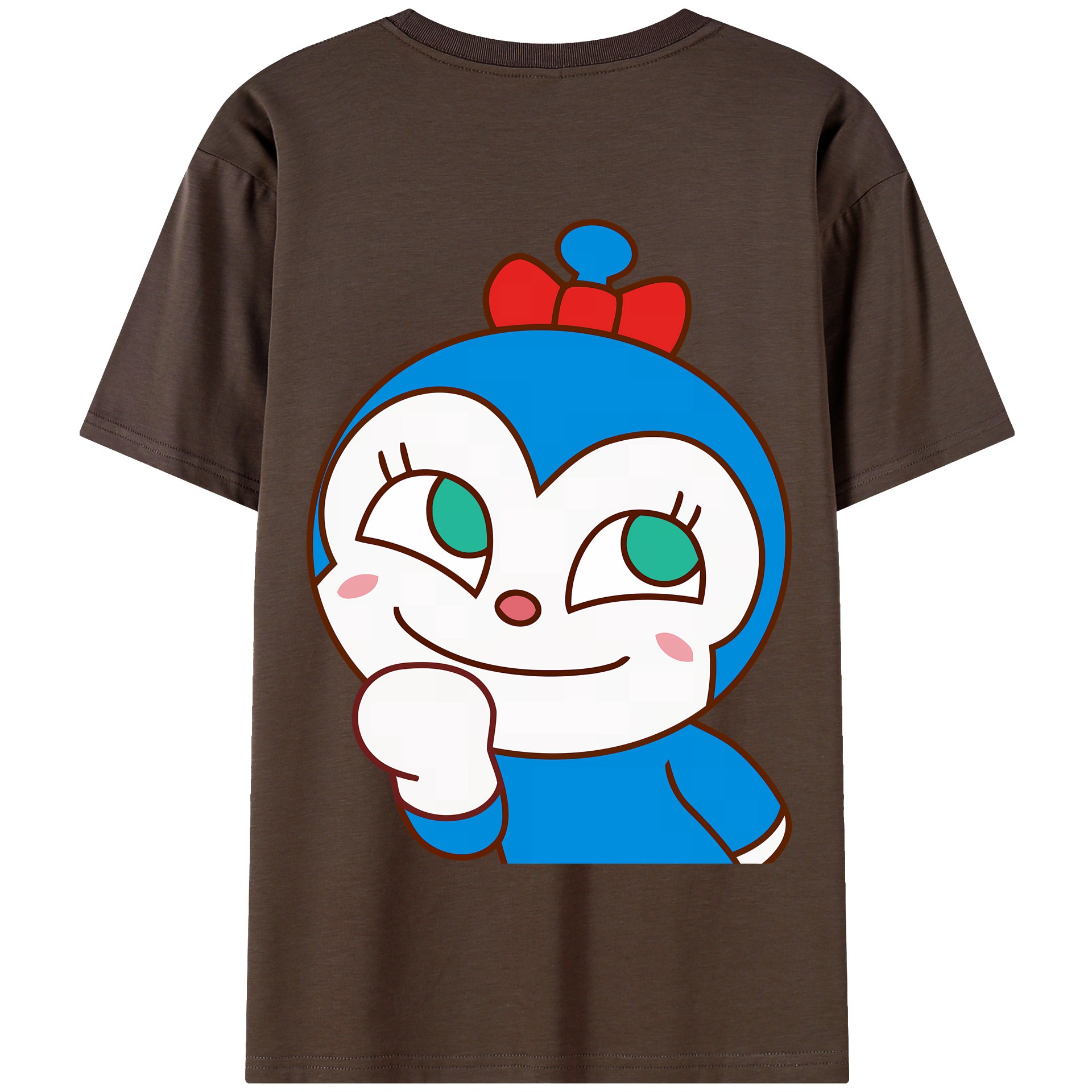 （画像用） アンパンマン Anpanman 綿100％半袖Tシャツ（背面プリント）