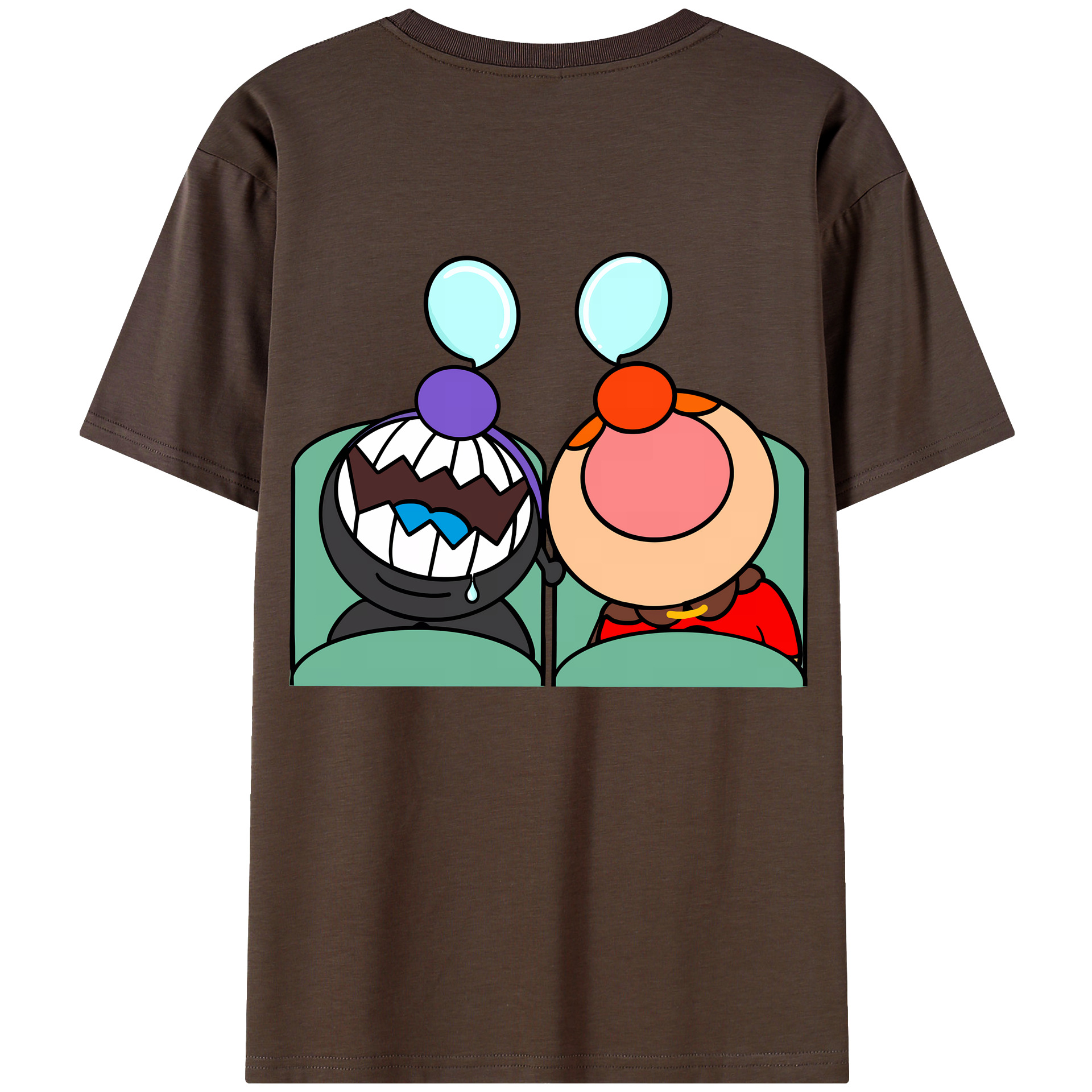 （画像用） アンパンマン Anpanman 綿100％半袖Tシャツ（背面プリント）