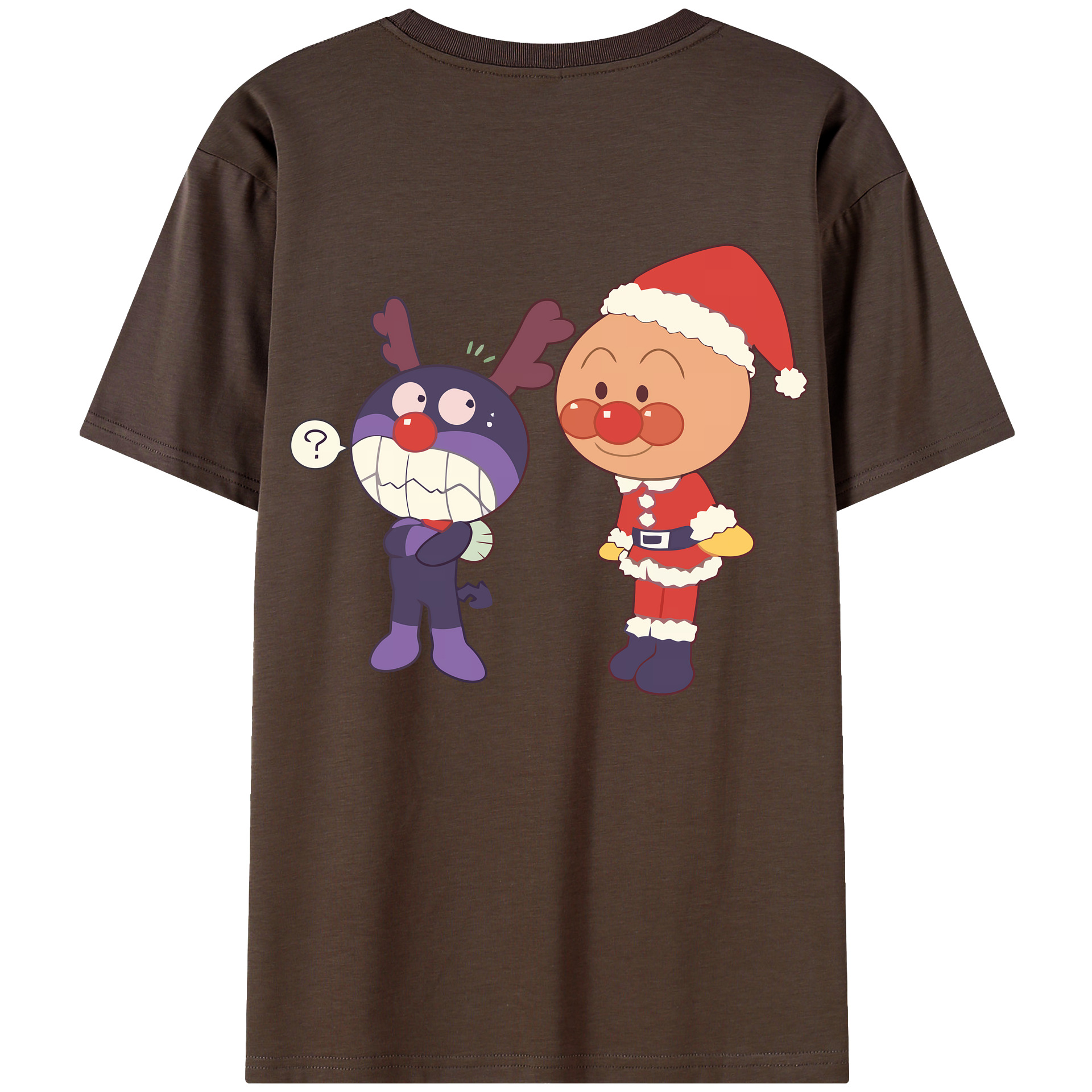 （画像用） アンパンマン Anpanman 綿100％半袖Tシャツ（背面プリント）