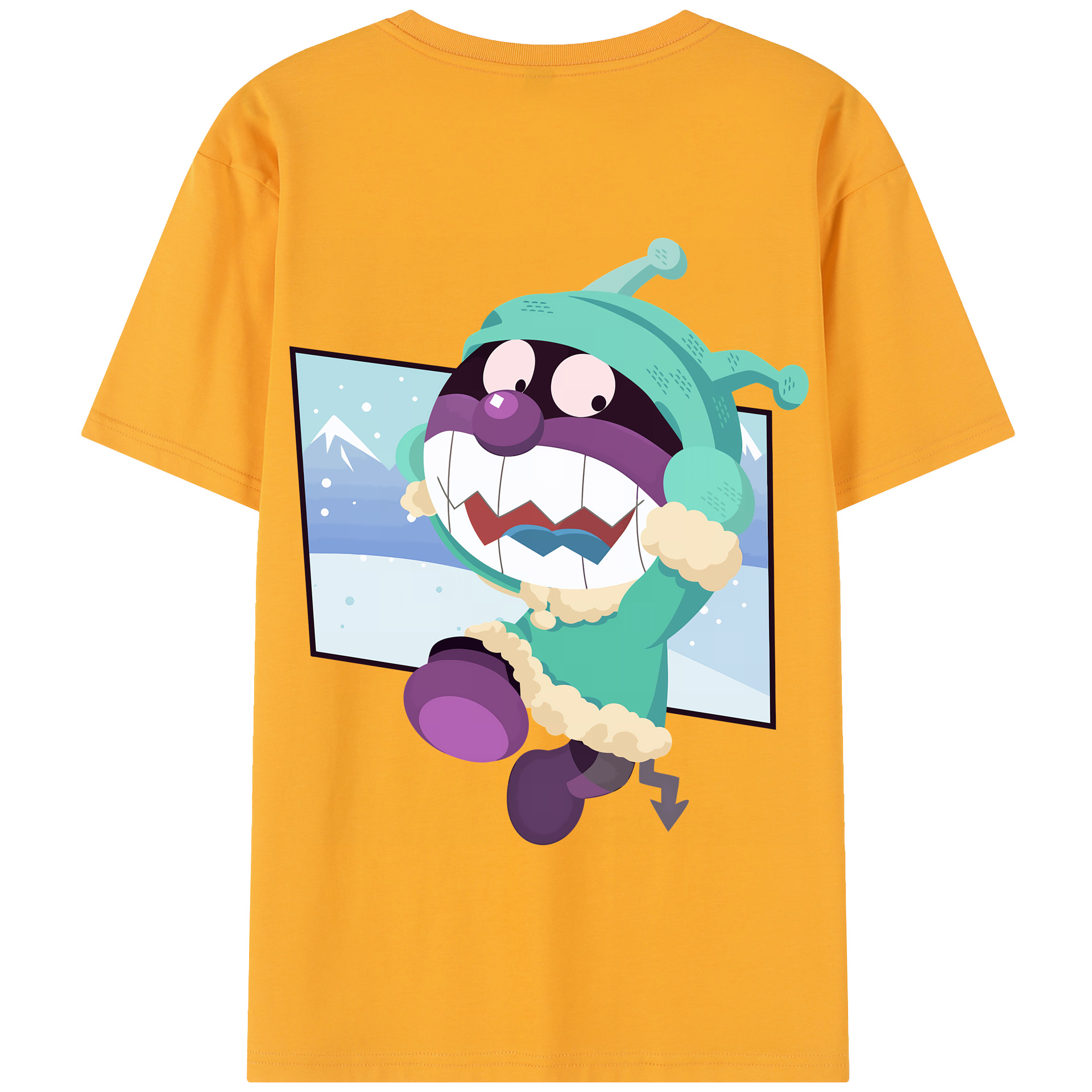 （画像用） アンパンマン Anpanman 綿100％半袖Tシャツ（背面プリント）