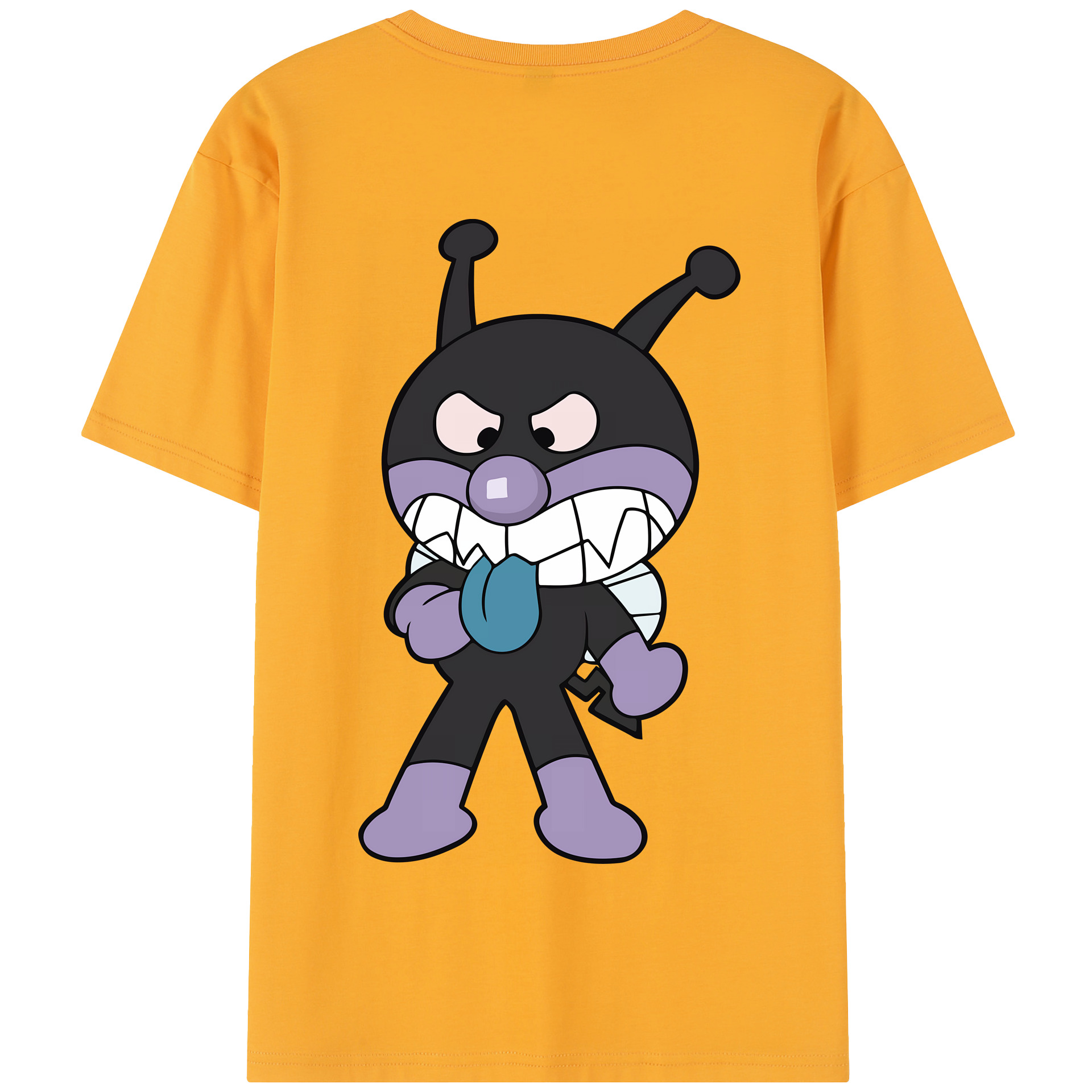 （画像用） アンパンマン Anpanman 綿100％半袖Tシャツ（背面プリント）