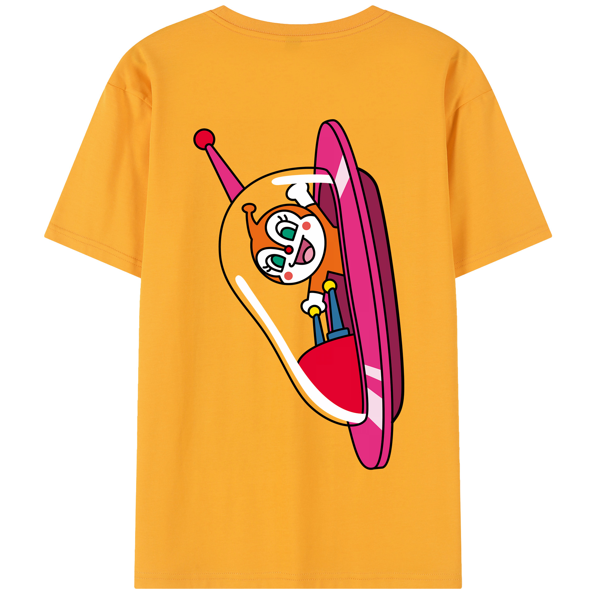 （画像用） アンパンマン Anpanman 綿100％半袖Tシャツ（背面プリント）