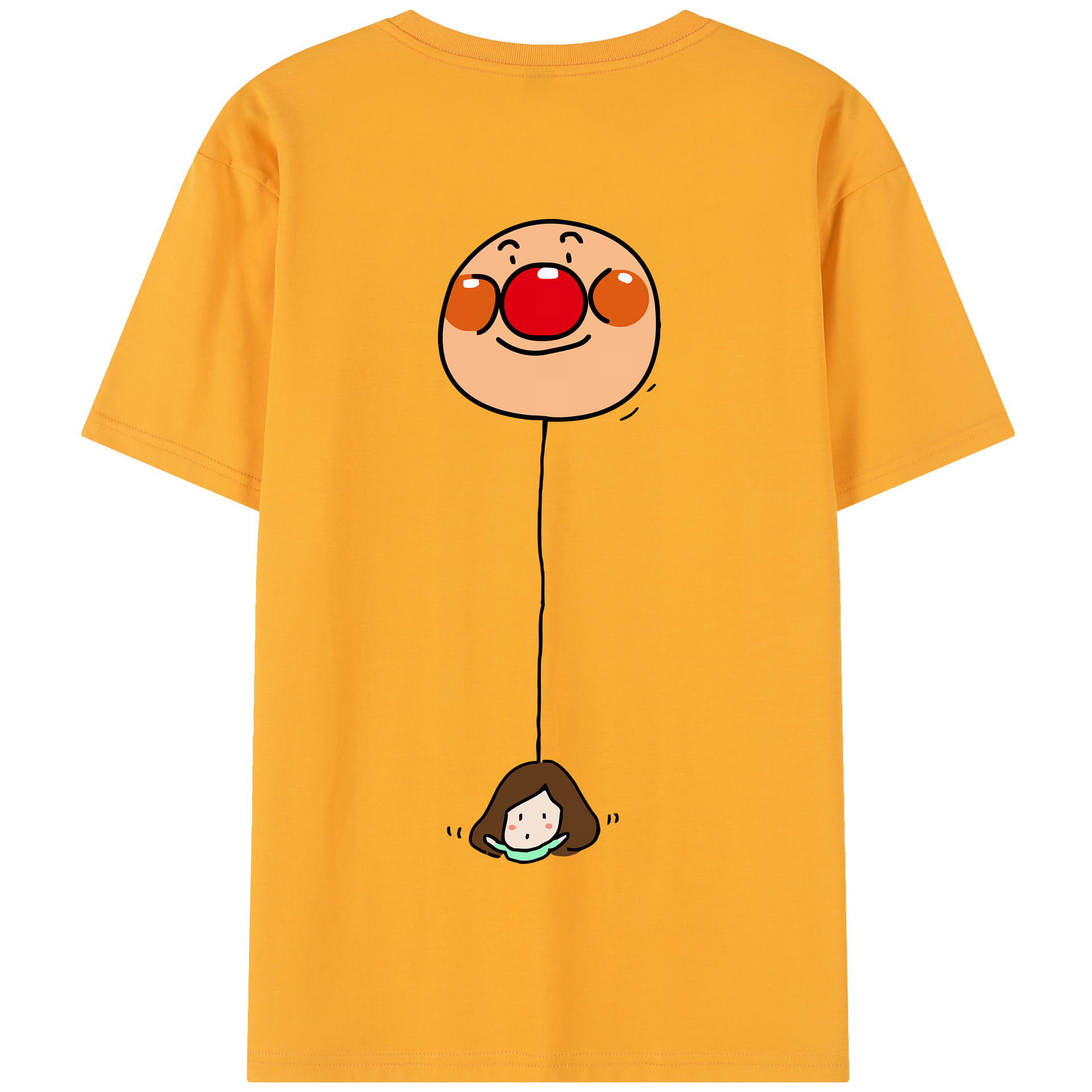 （画像用） アンパンマン Anpanman 綿100％半袖Tシャツ（背面プリント）