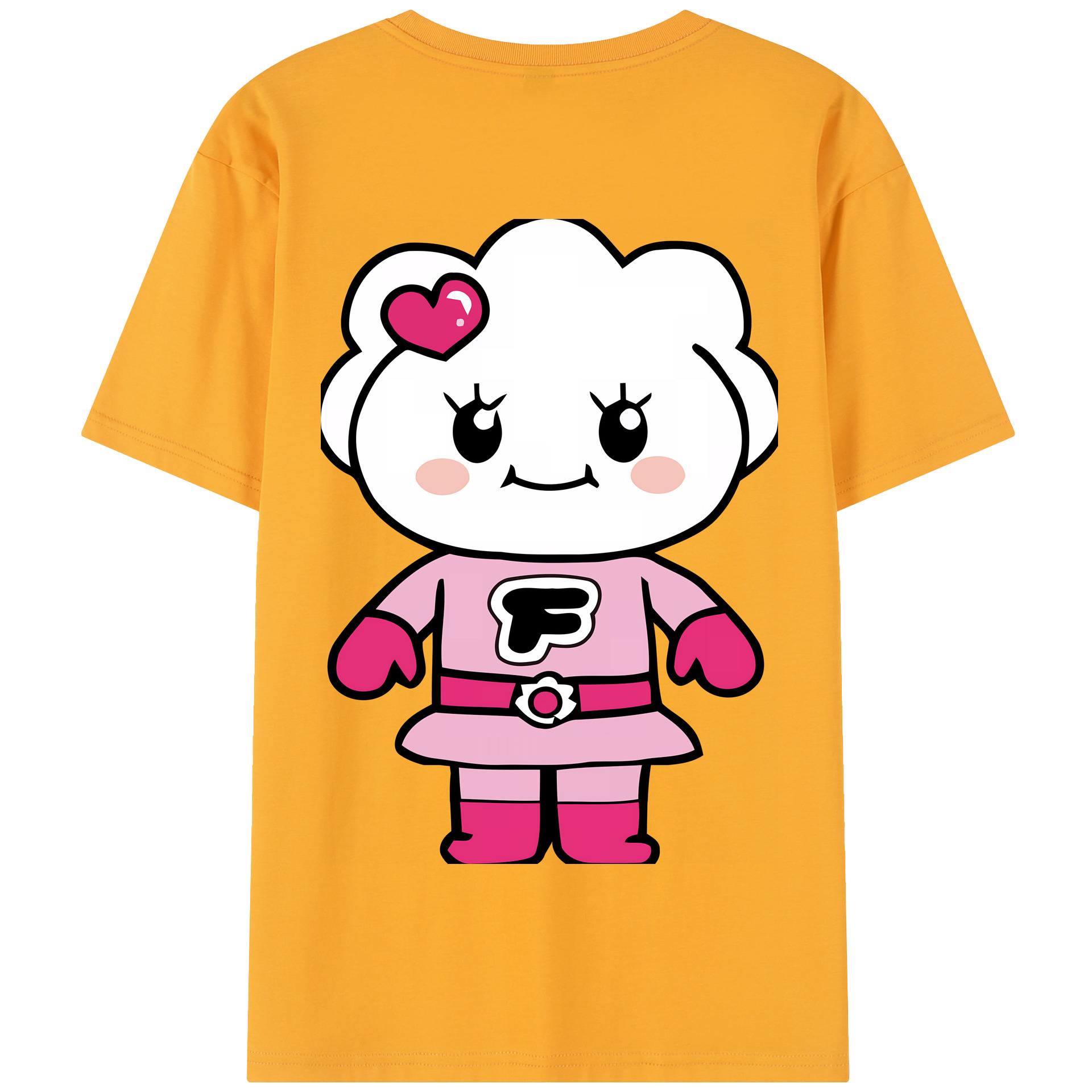 （画像用） アンパンマン Anpanman 綿100％半袖Tシャツ（背面プリント）