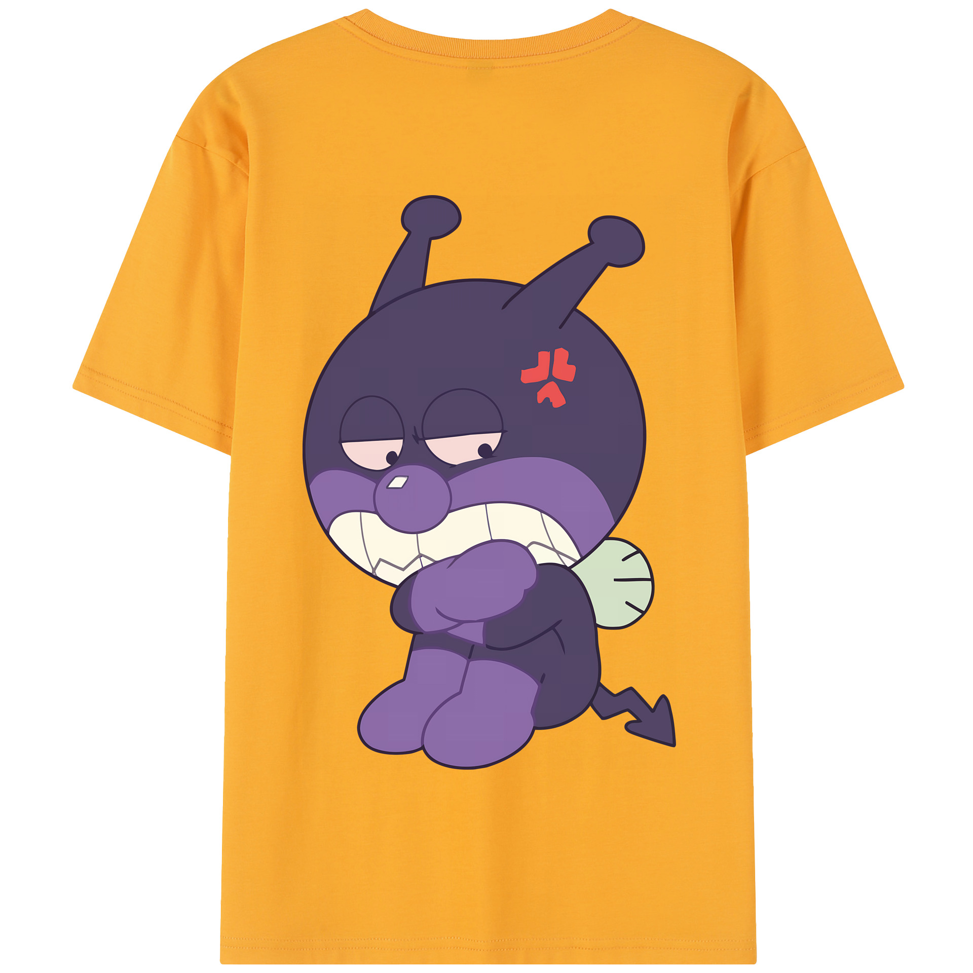 （画像用） アンパンマン Anpanman 綿100％半袖Tシャツ（背面プリント）