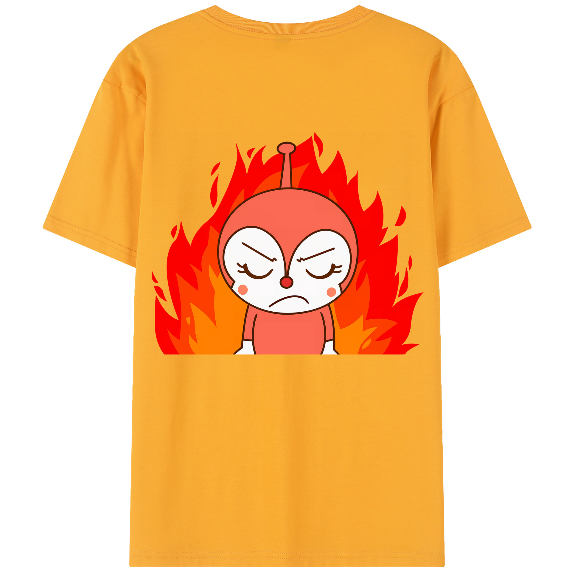 （画像用） アンパンマン Anpanman 綿100％半袖Tシャツ（背面プリント）