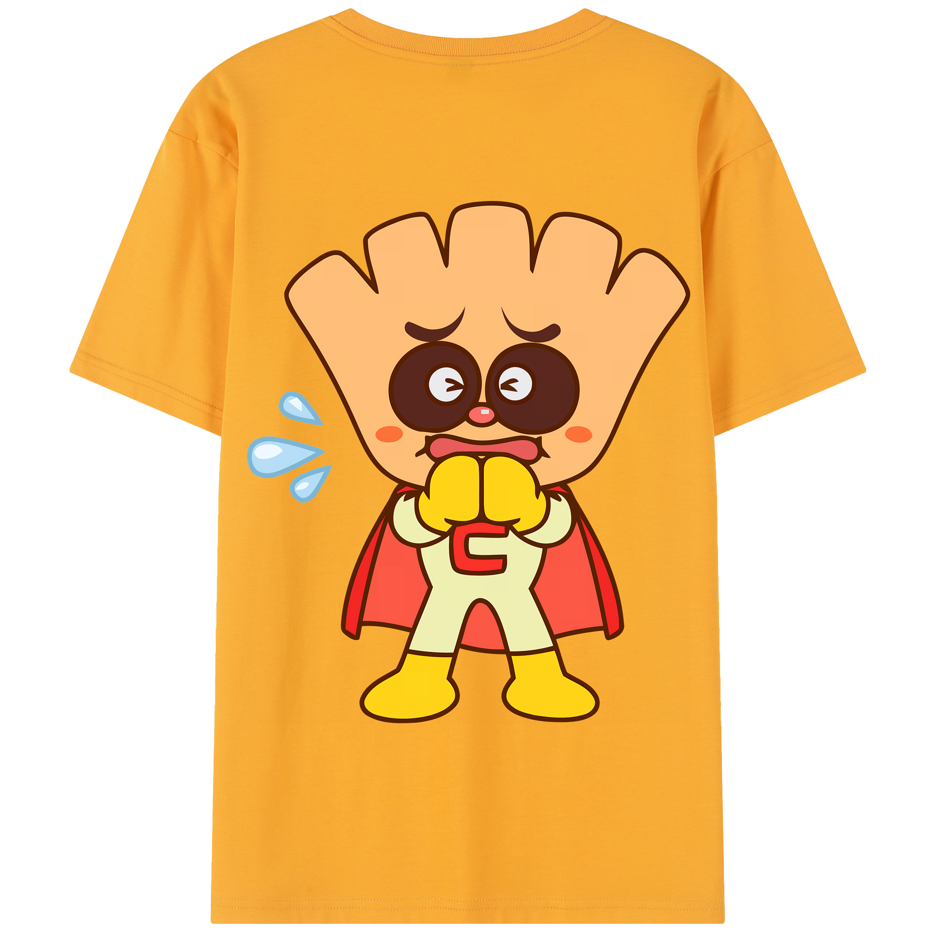 （画像用） アンパンマン Anpanman 綿100％半袖Tシャツ（背面プリント）
