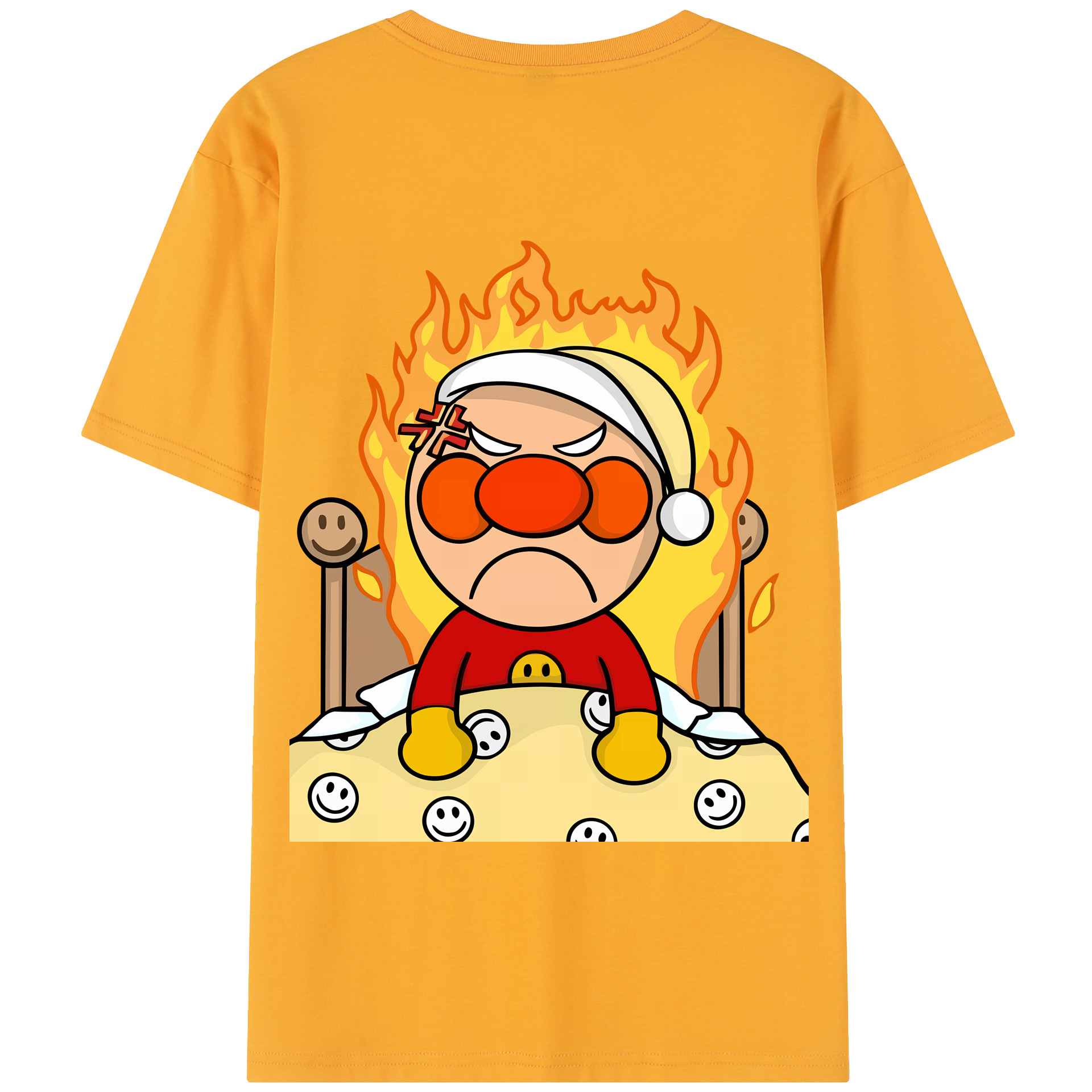 （画像用） アンパンマン Anpanman 綿100％半袖Tシャツ（背面プリント）