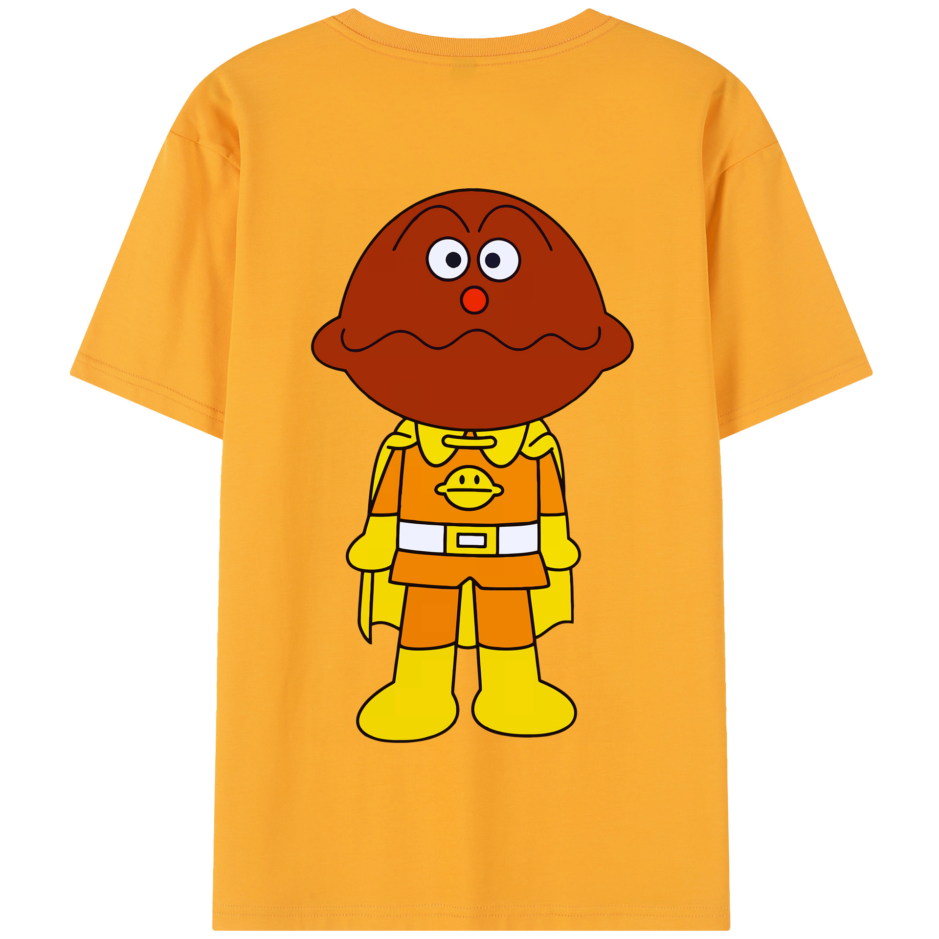 （画像用） アンパンマン Anpanman 綿100％半袖Tシャツ（背面プリント）