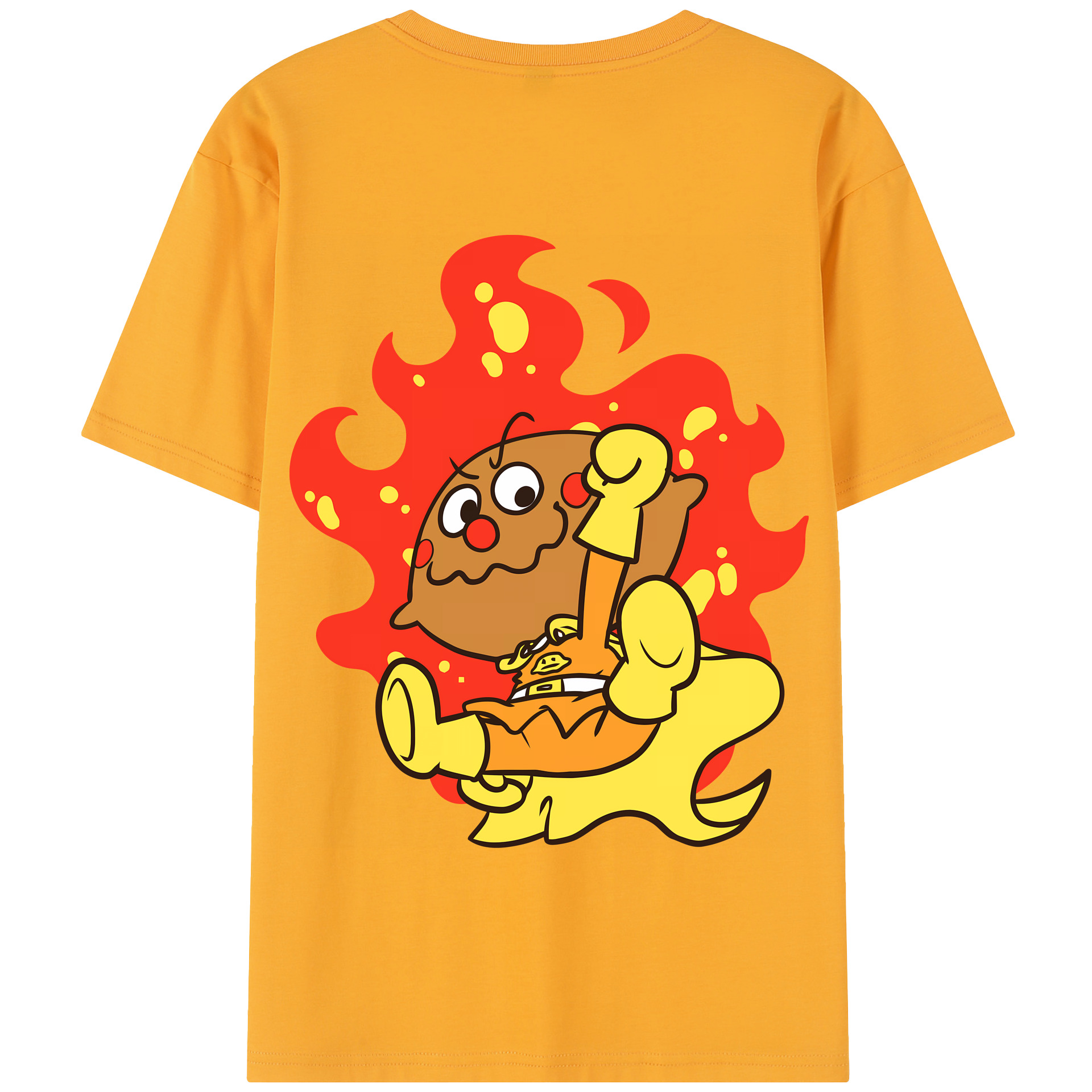 （画像用） アンパンマン Anpanman 綿100％半袖Tシャツ（背面プリント）
