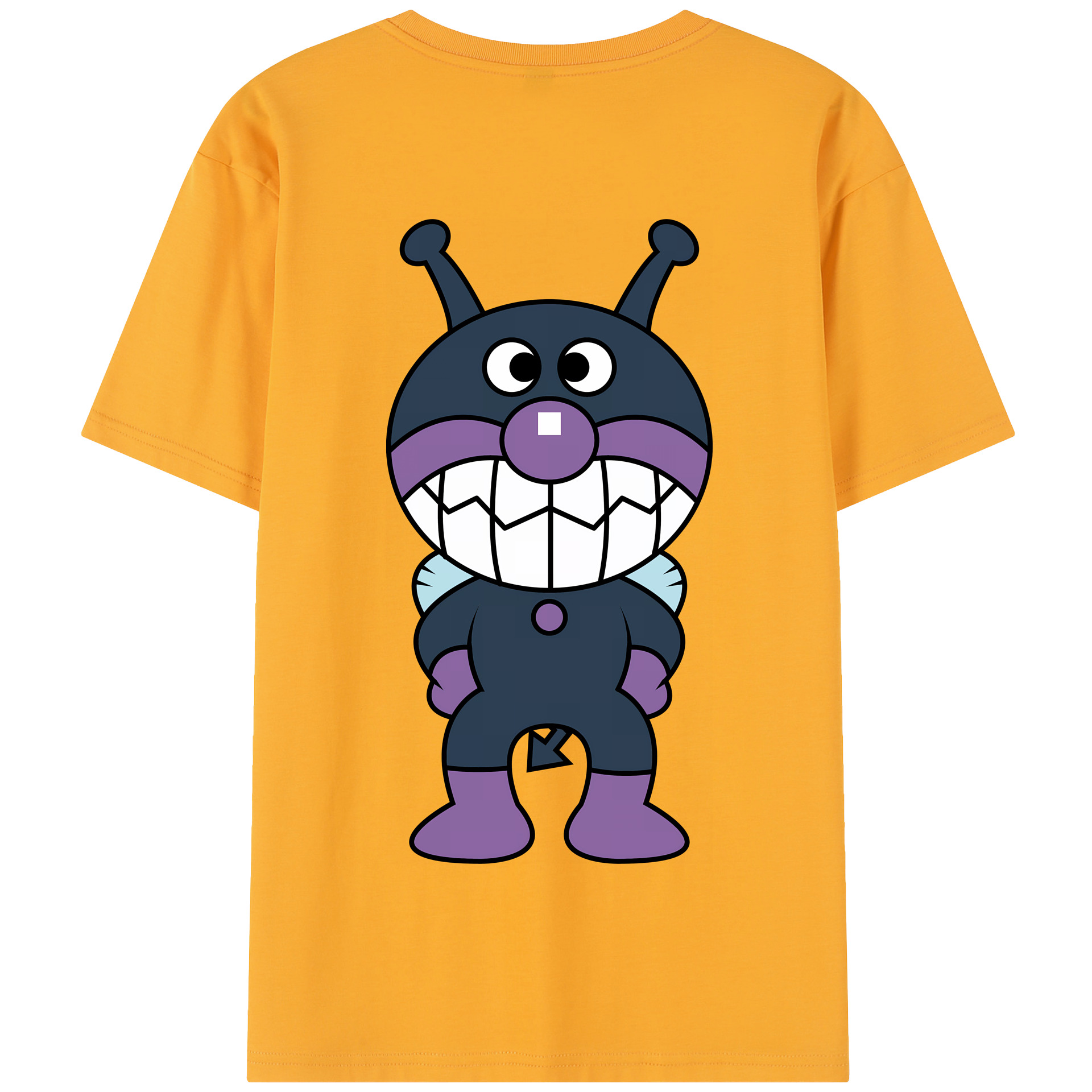 （画像用） アンパンマン Anpanman 綿100％半袖Tシャツ（背面プリント）