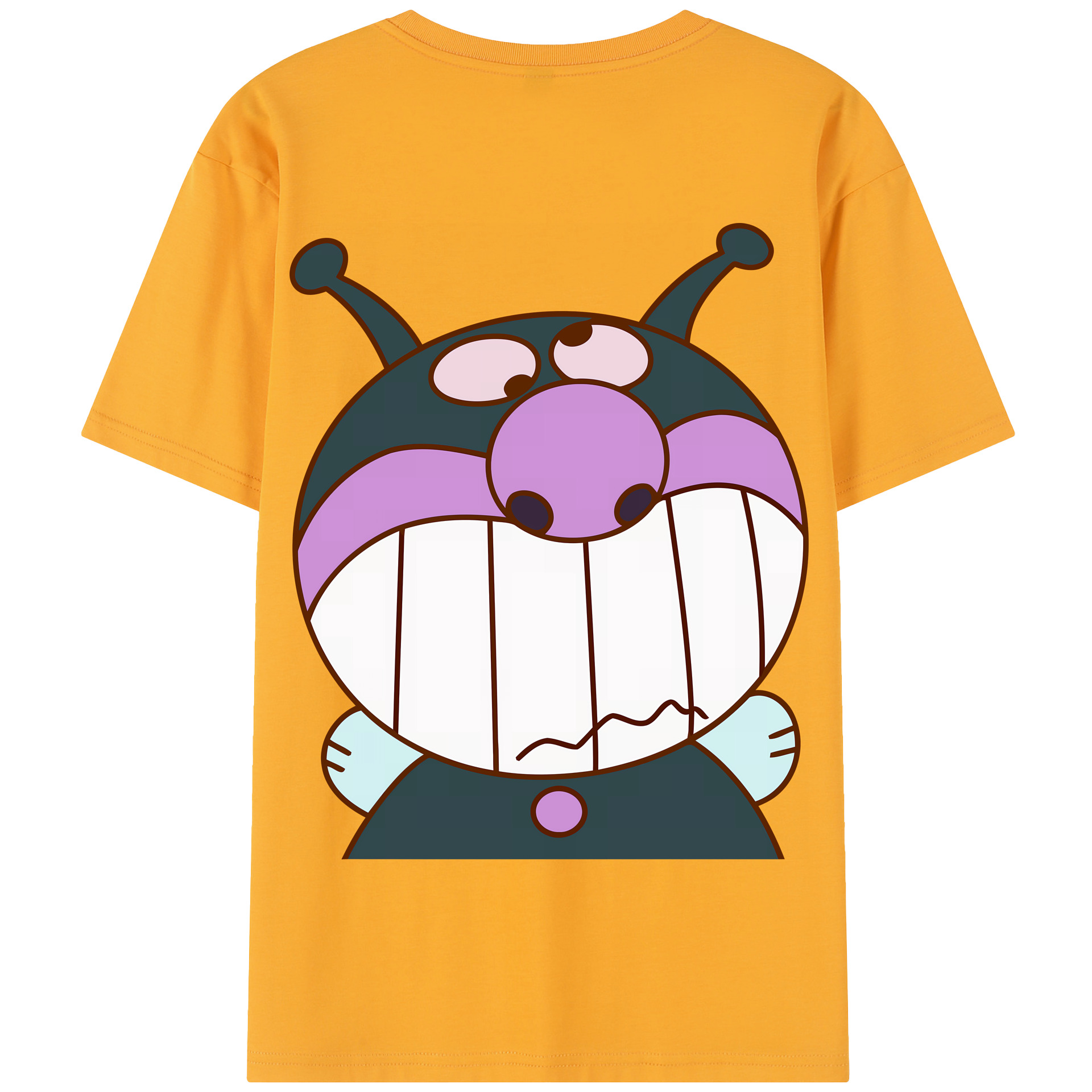 （画像用） アンパンマン Anpanman 綿100％半袖Tシャツ（背面プリント）