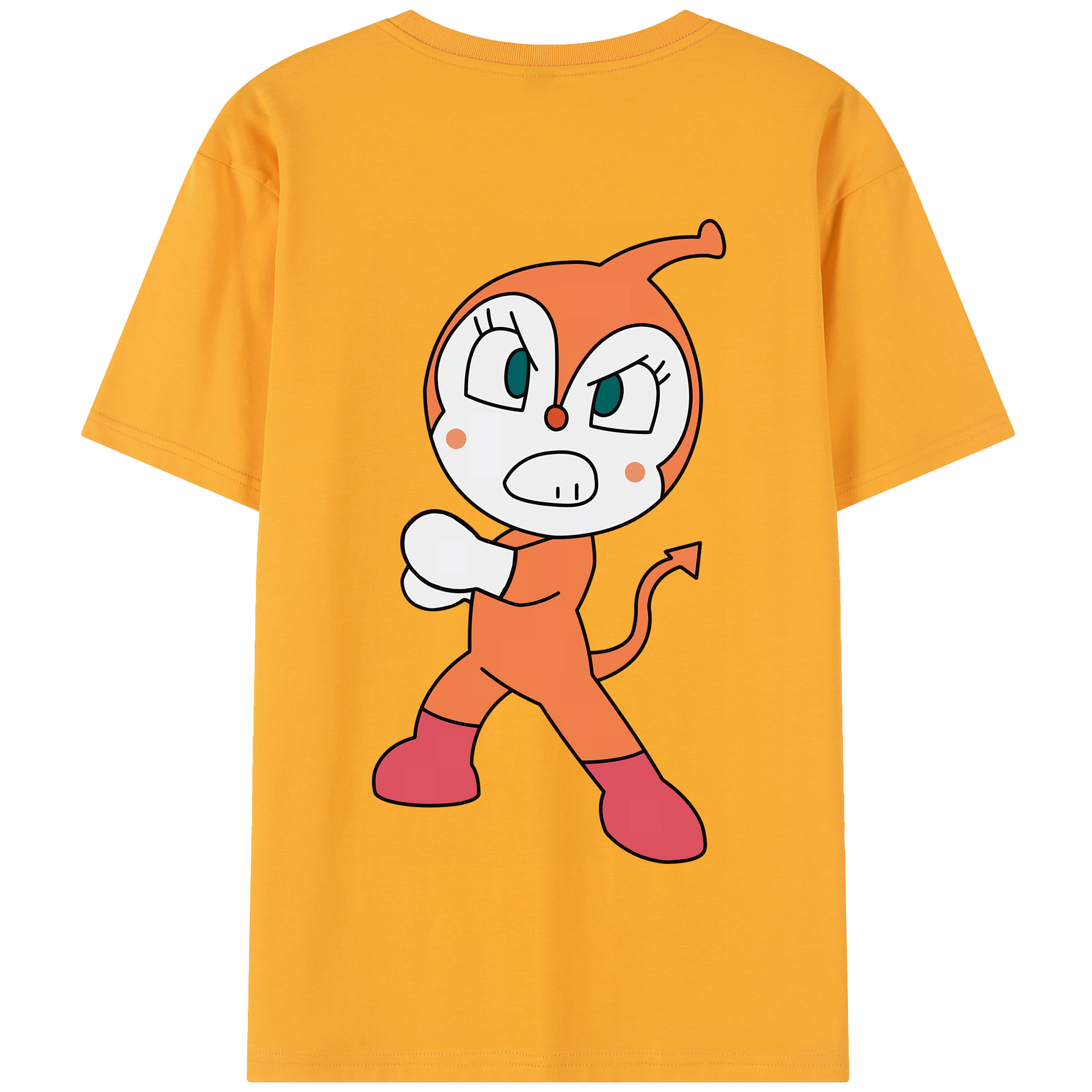 （画像用） アンパンマン Anpanman 綿100％半袖Tシャツ（背面プリント）