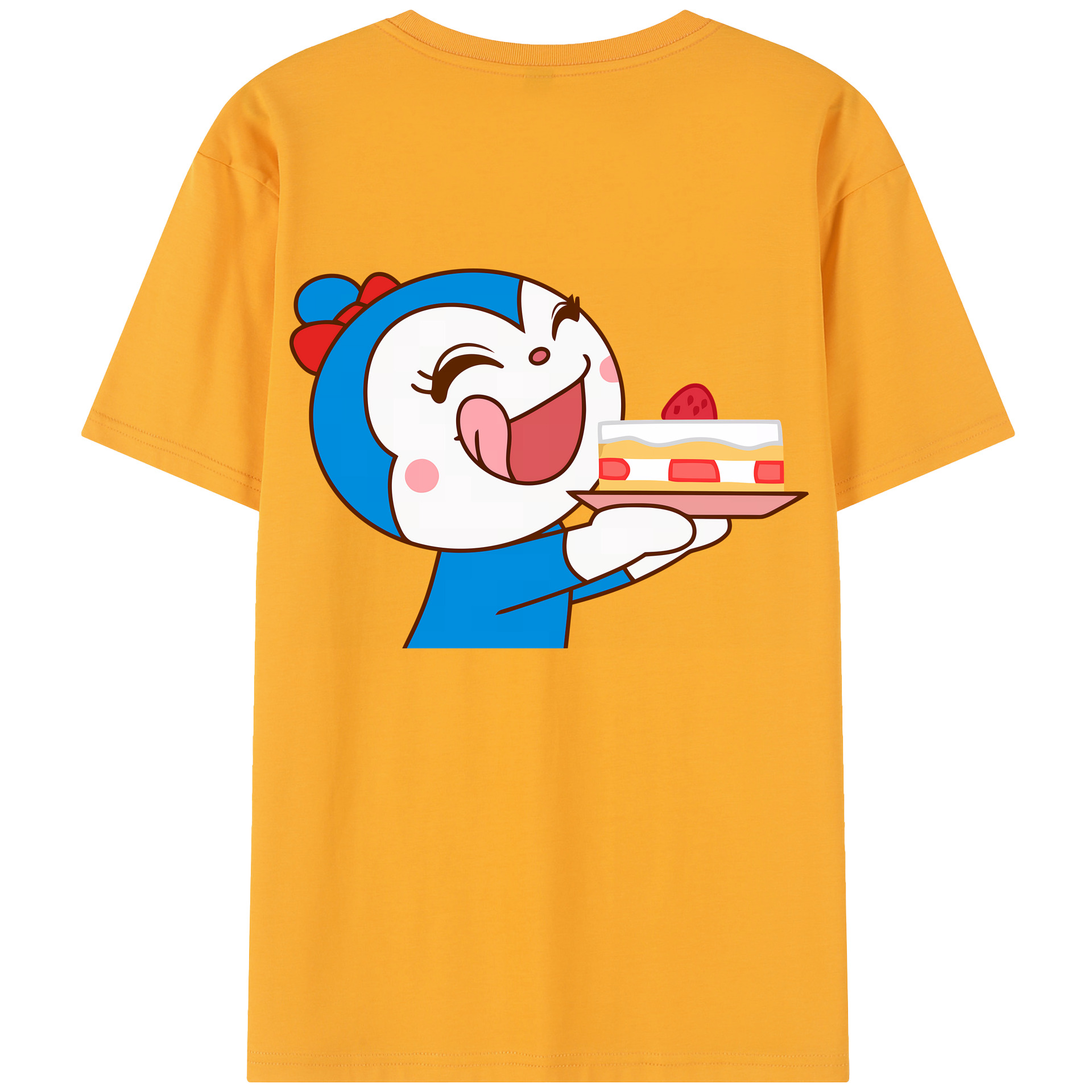 （画像用） アンパンマン Anpanman 綿100％半袖Tシャツ（背面プリント）