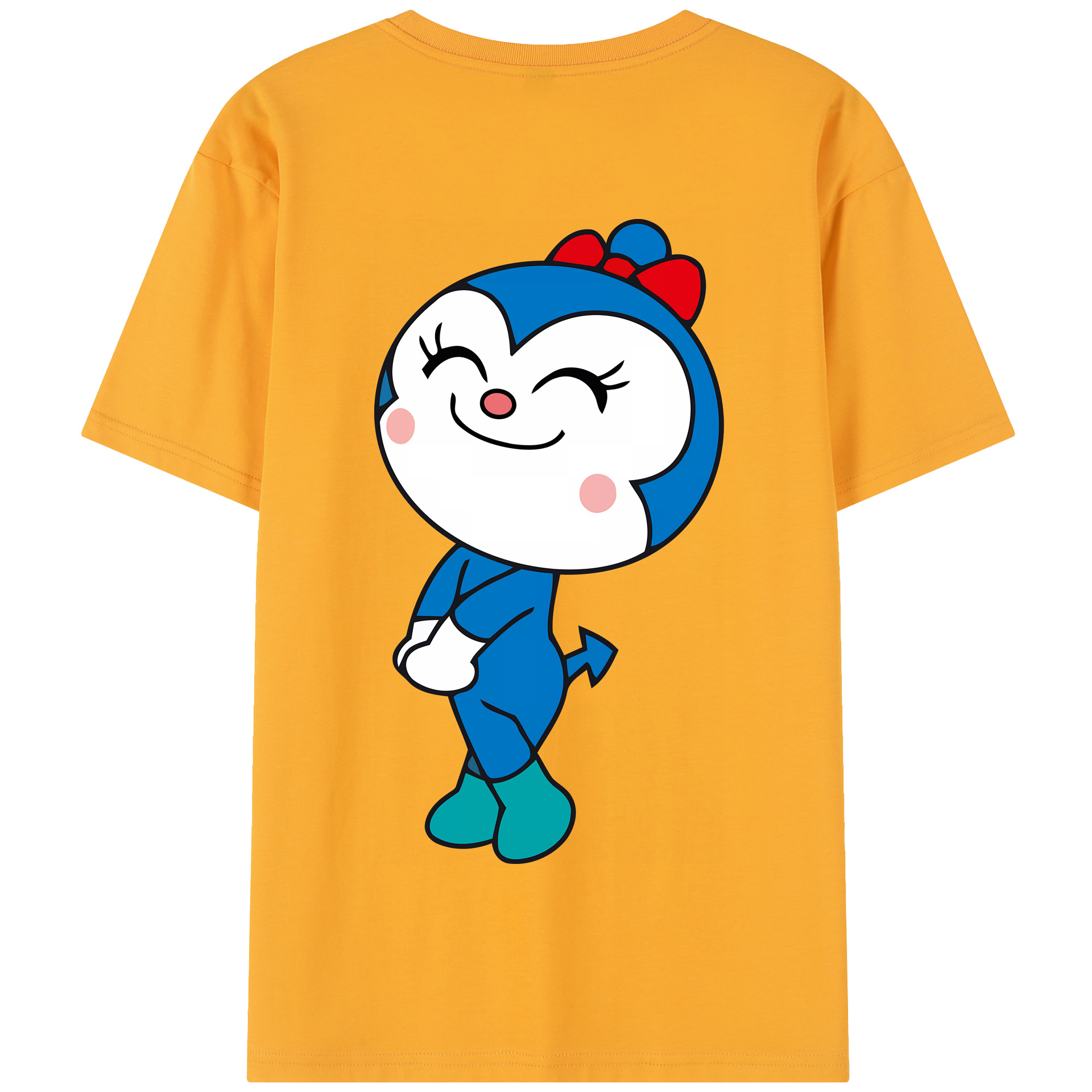 （画像用） アンパンマン Anpanman 綿100％半袖Tシャツ（背面プリント）
