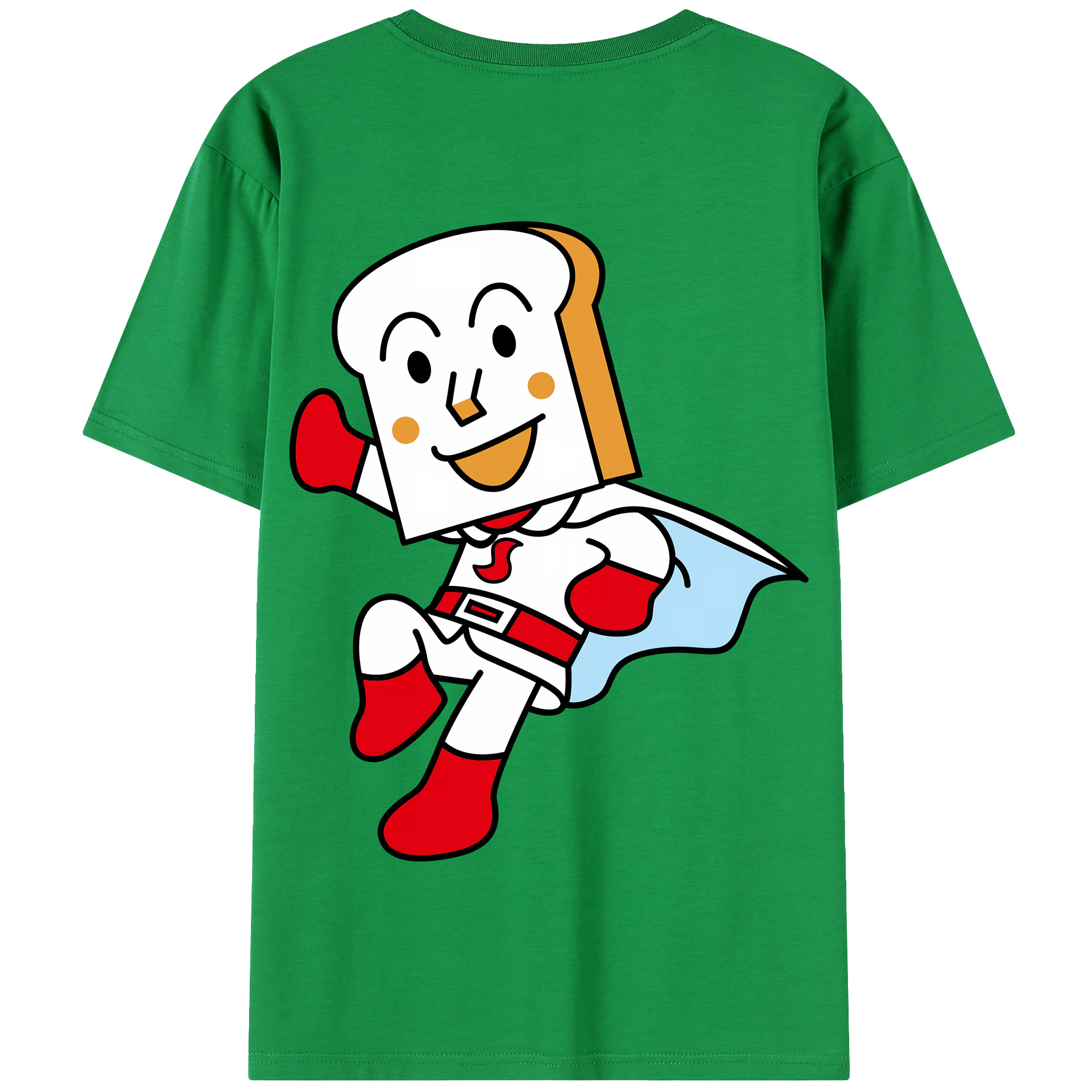 （画像用） アンパンマン Anpanman 綿100％半袖Tシャツ（背面プリント）