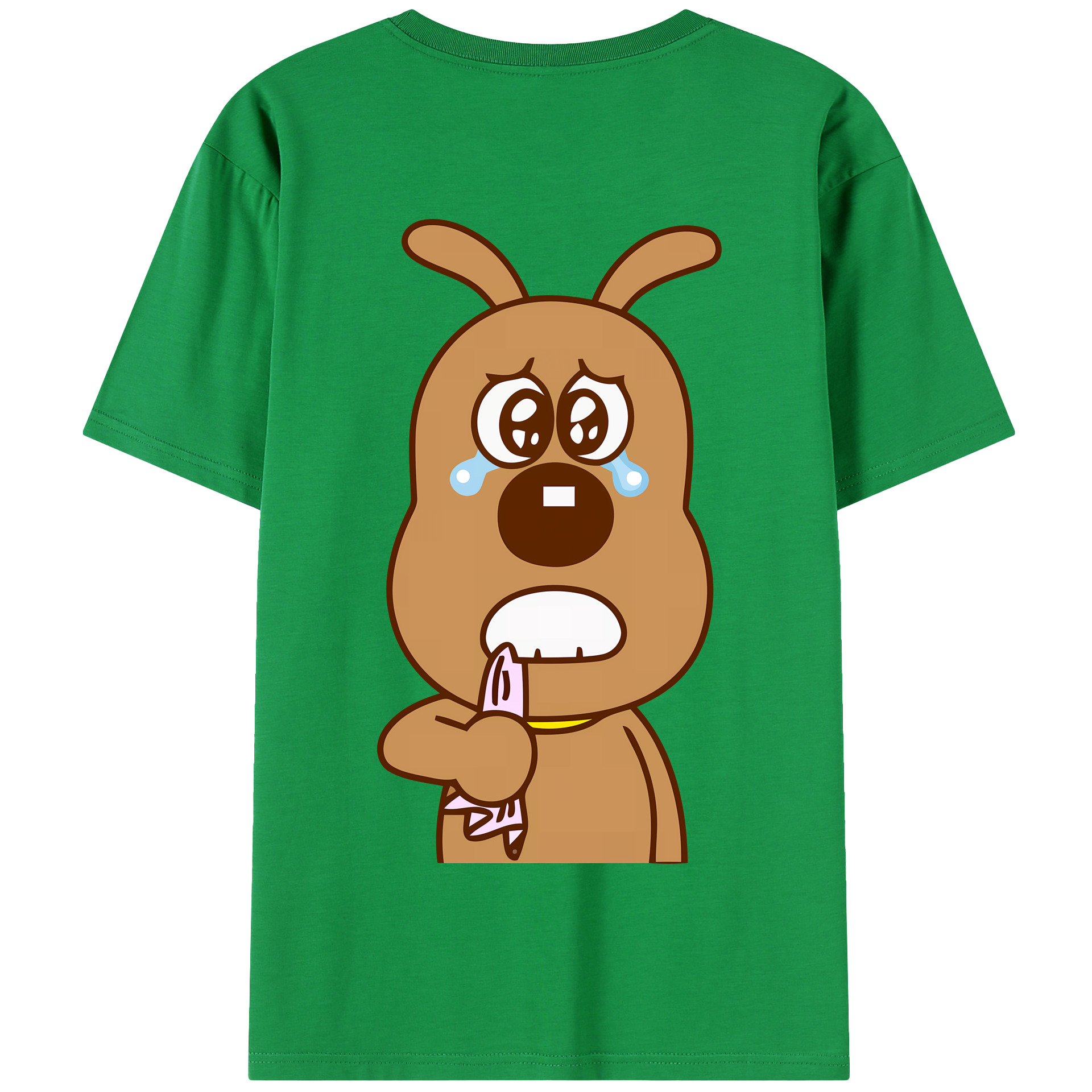 （画像用） アンパンマン Anpanman 綿100％半袖Tシャツ（背面プリント）