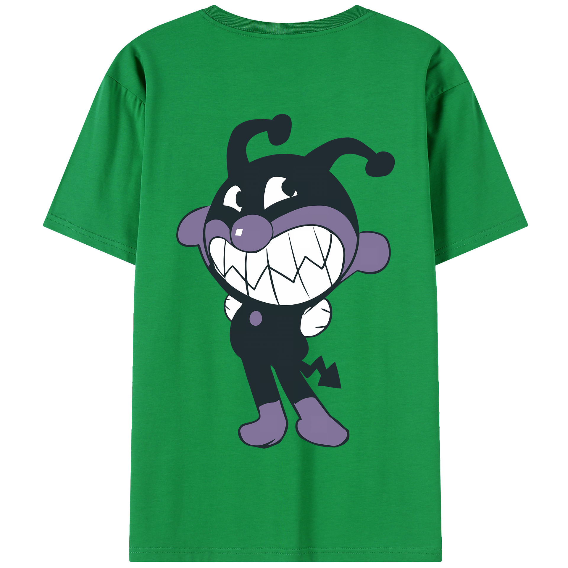 （画像用） アンパンマン Anpanman 綿100％半袖Tシャツ（背面プリント）