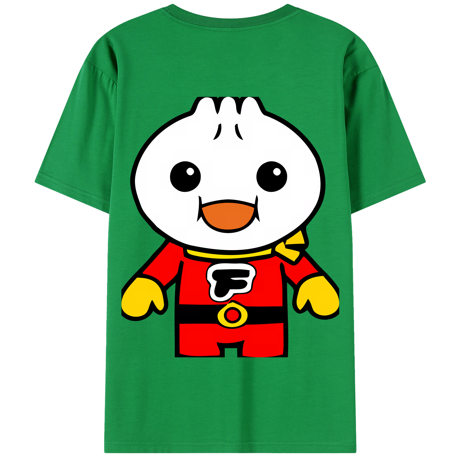 （画像用） アンパンマン Anpanman 綿100％半袖Tシャツ（背面プリント）