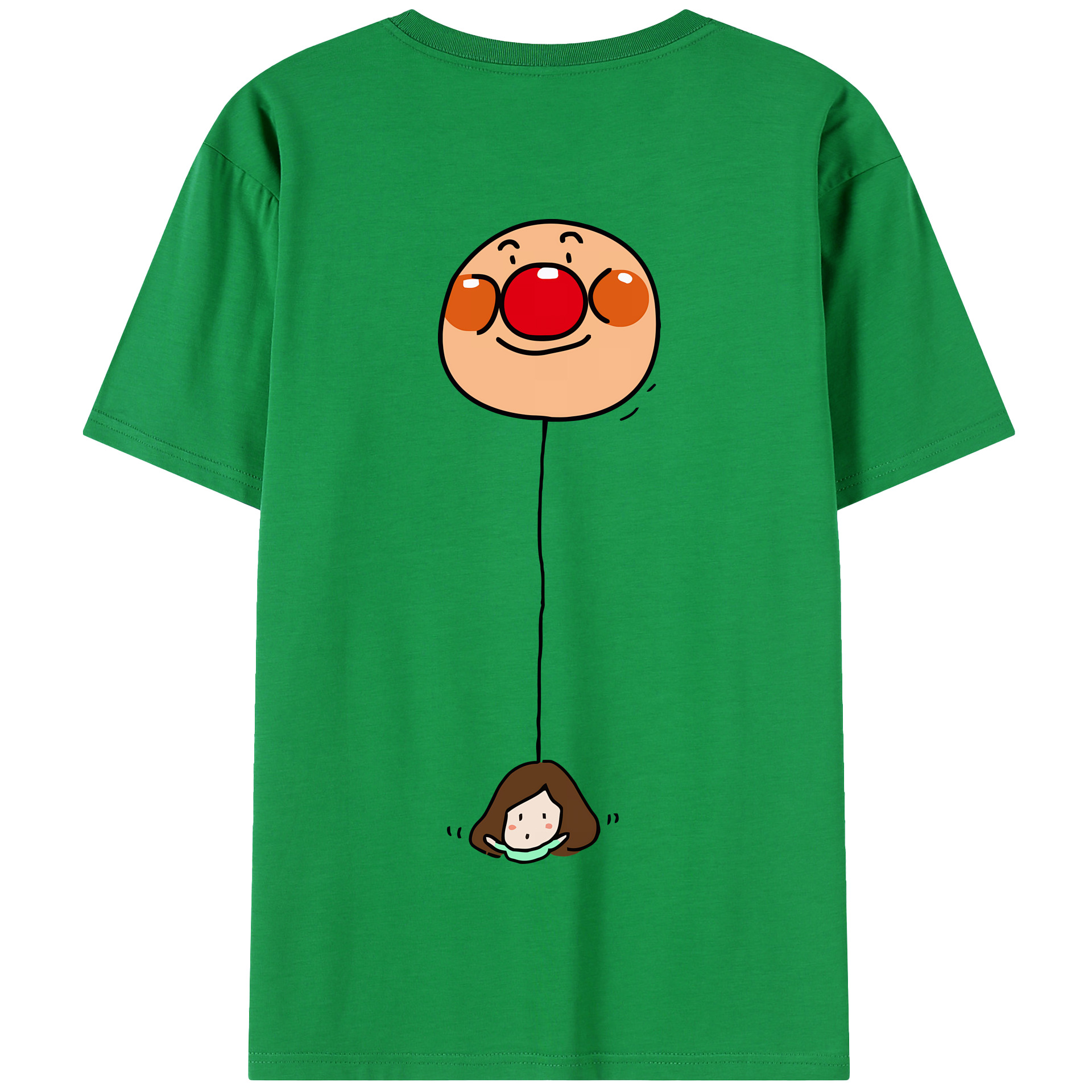 （画像用） アンパンマン Anpanman 綿100％半袖Tシャツ（背面プリント）