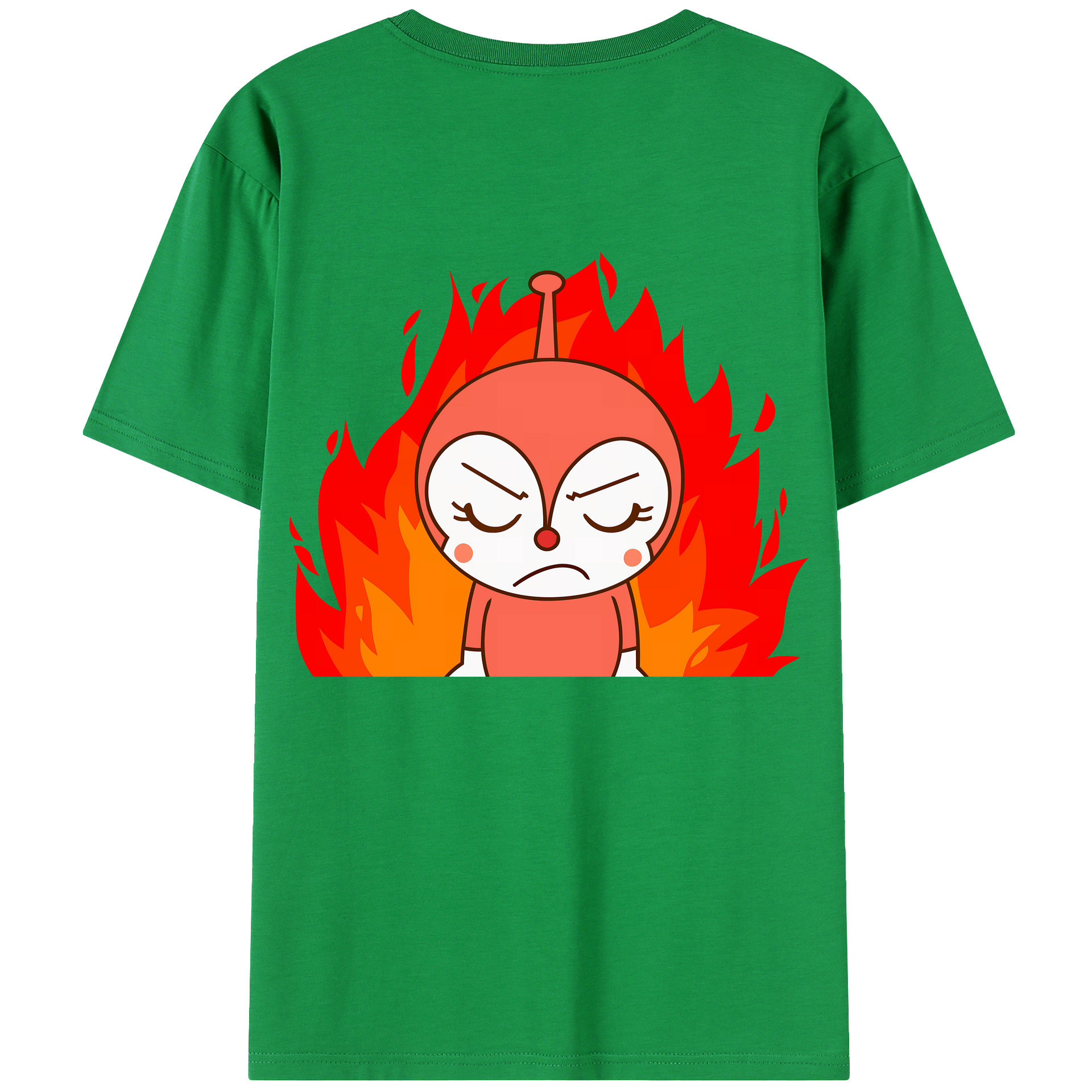 （画像用） アンパンマン Anpanman 綿100％半袖Tシャツ（背面プリント）