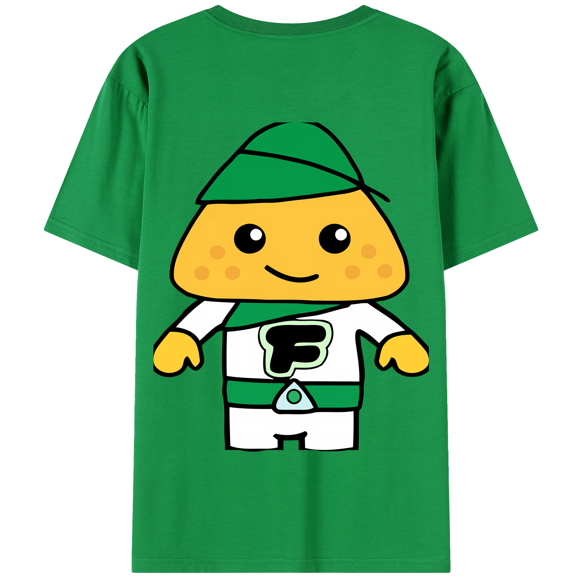 （画像用） アンパンマン Anpanman 綿100％半袖Tシャツ（背面プリント）