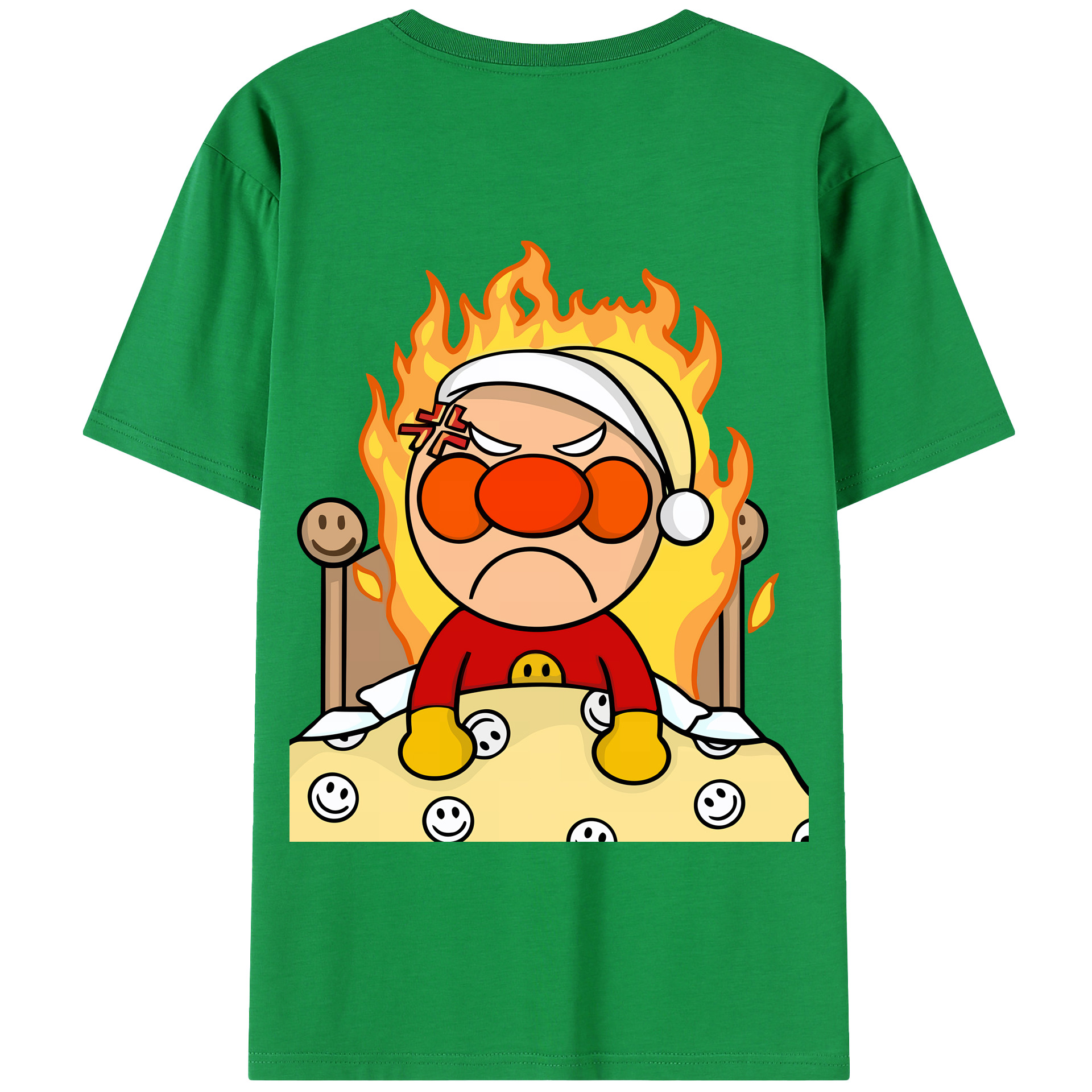 （画像用） アンパンマン Anpanman 綿100％半袖Tシャツ（背面プリント）