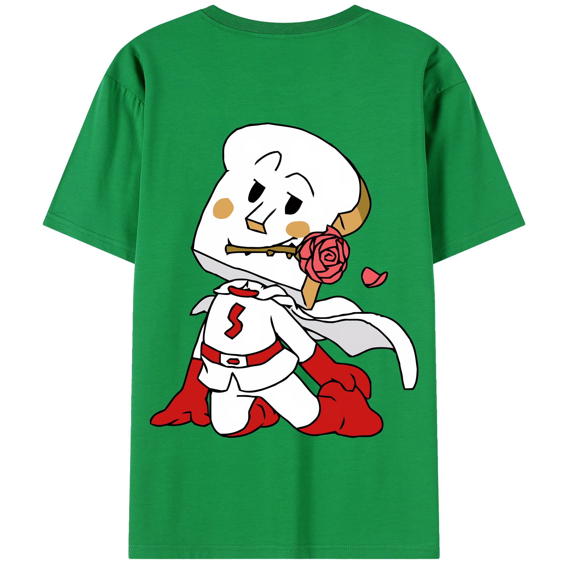 （画像用） アンパンマン Anpanman 綿100％半袖Tシャツ（背面プリント）