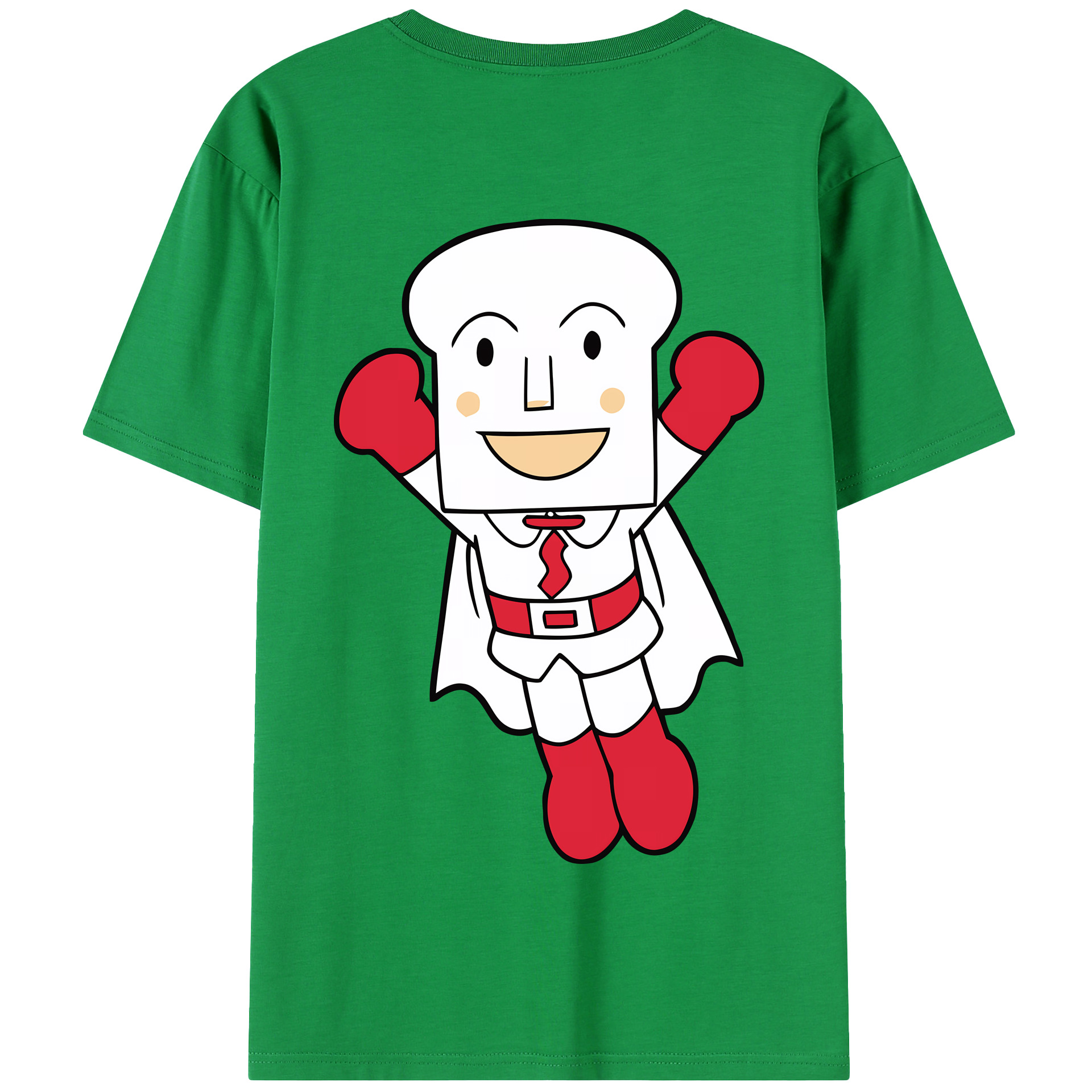 （画像用） アンパンマン Anpanman 綿100％半袖Tシャツ（背面プリント）