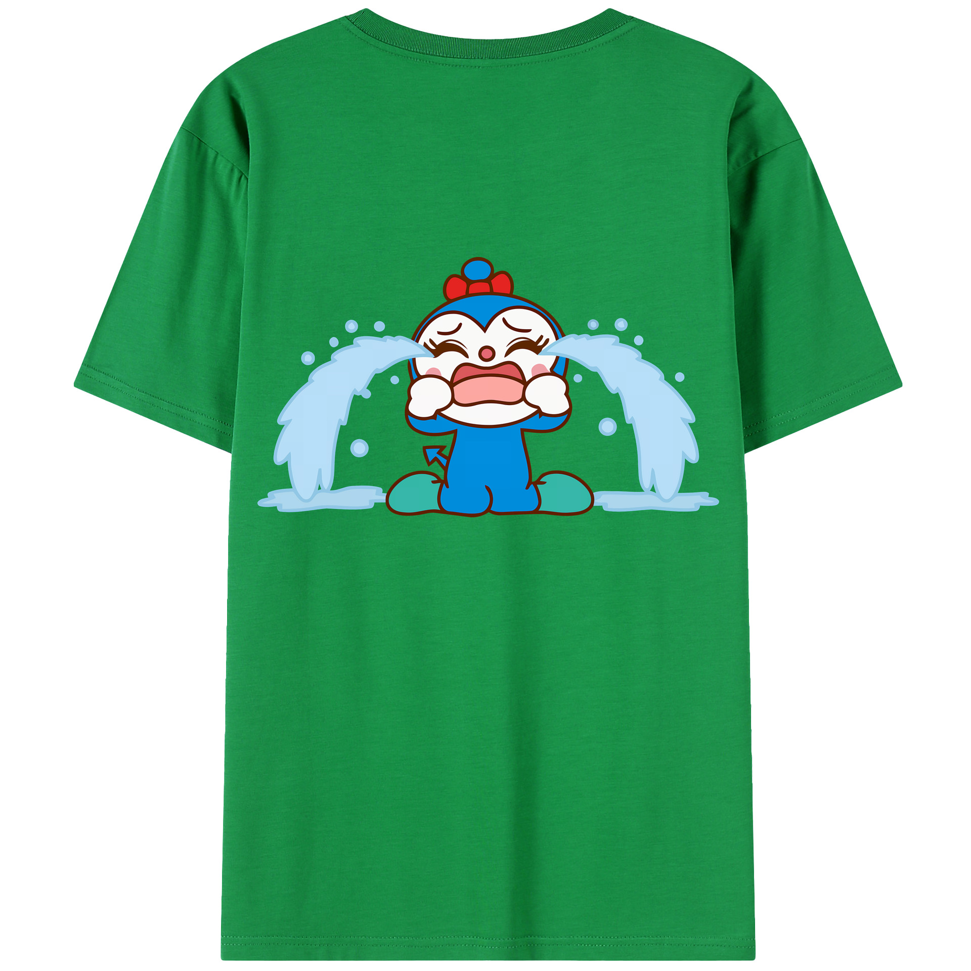 （画像用） アンパンマン Anpanman 綿100％半袖Tシャツ（背面プリント）
