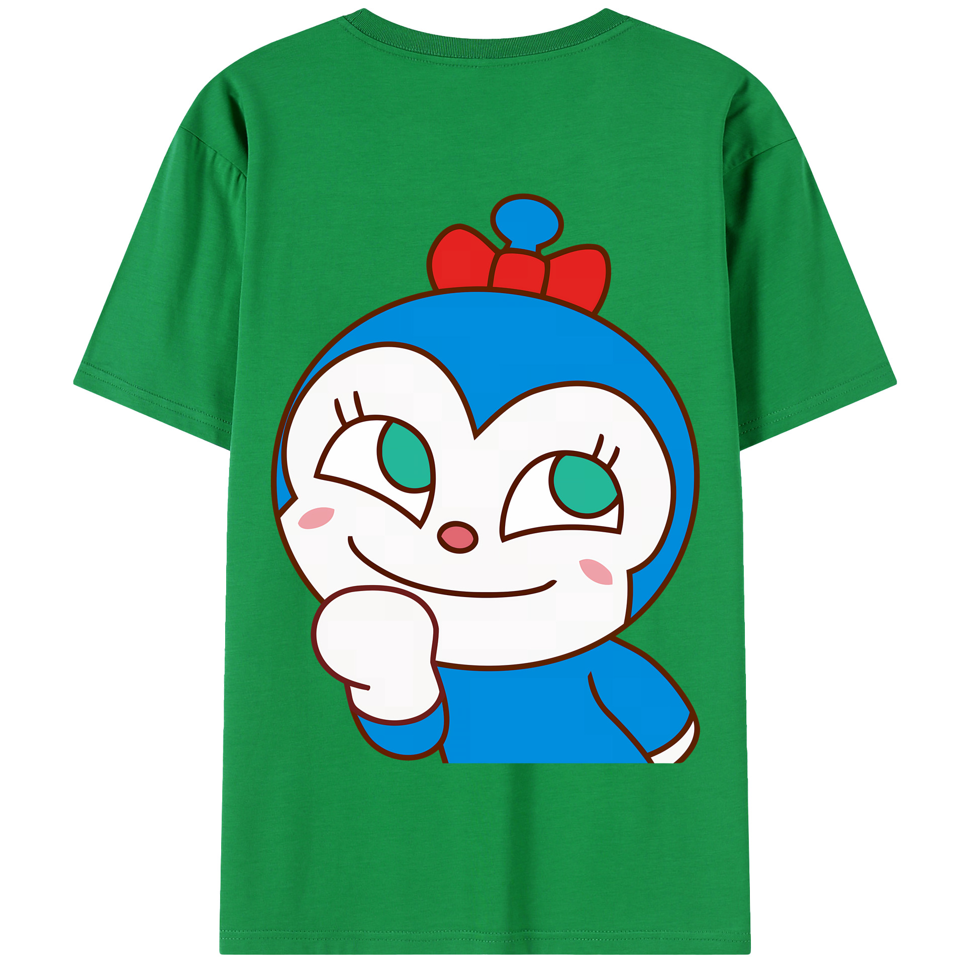 （画像用） アンパンマン Anpanman 綿100％半袖Tシャツ（背面プリント）