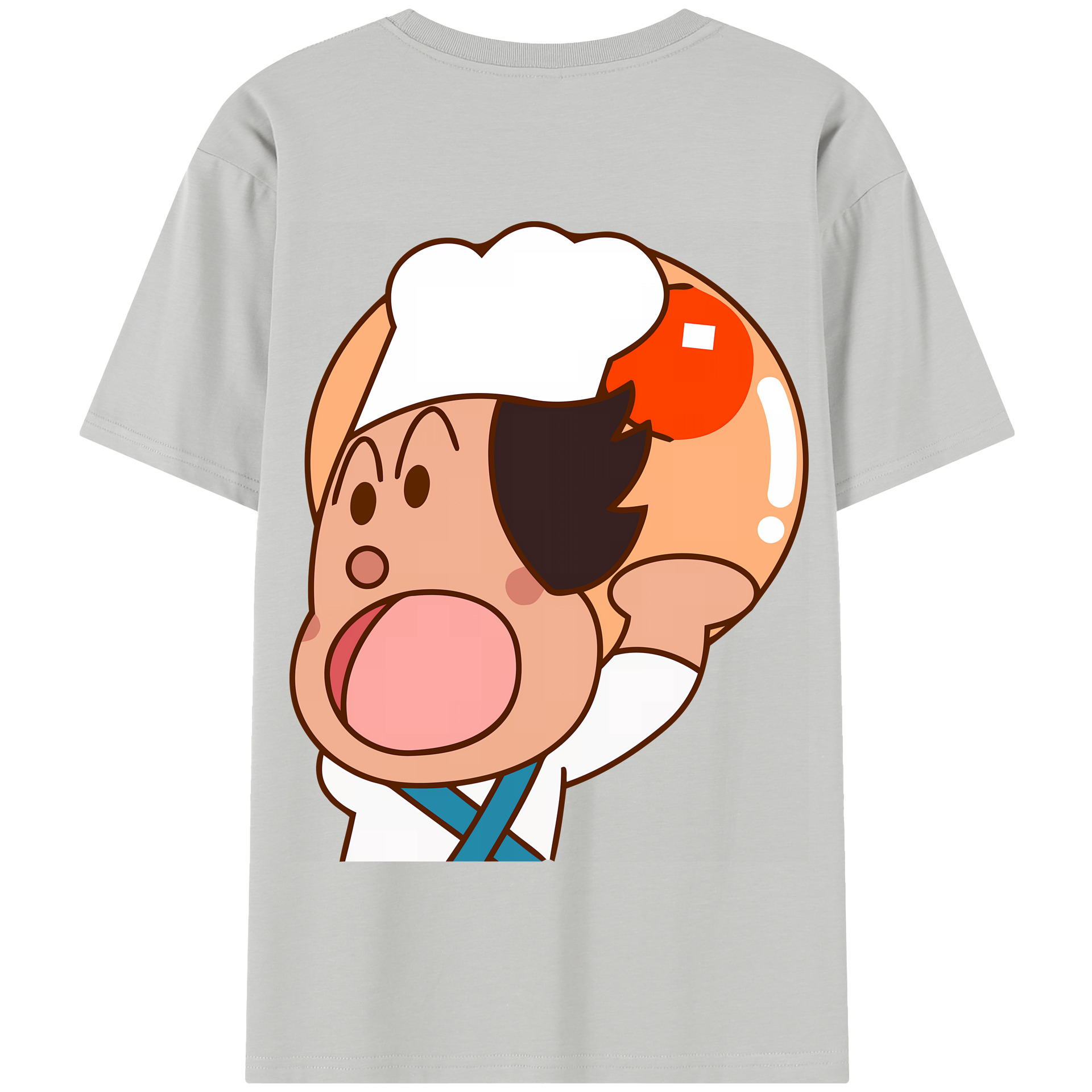（画像用） アンパンマン Anpanman 綿100％半袖Tシャツ（背面プリント）