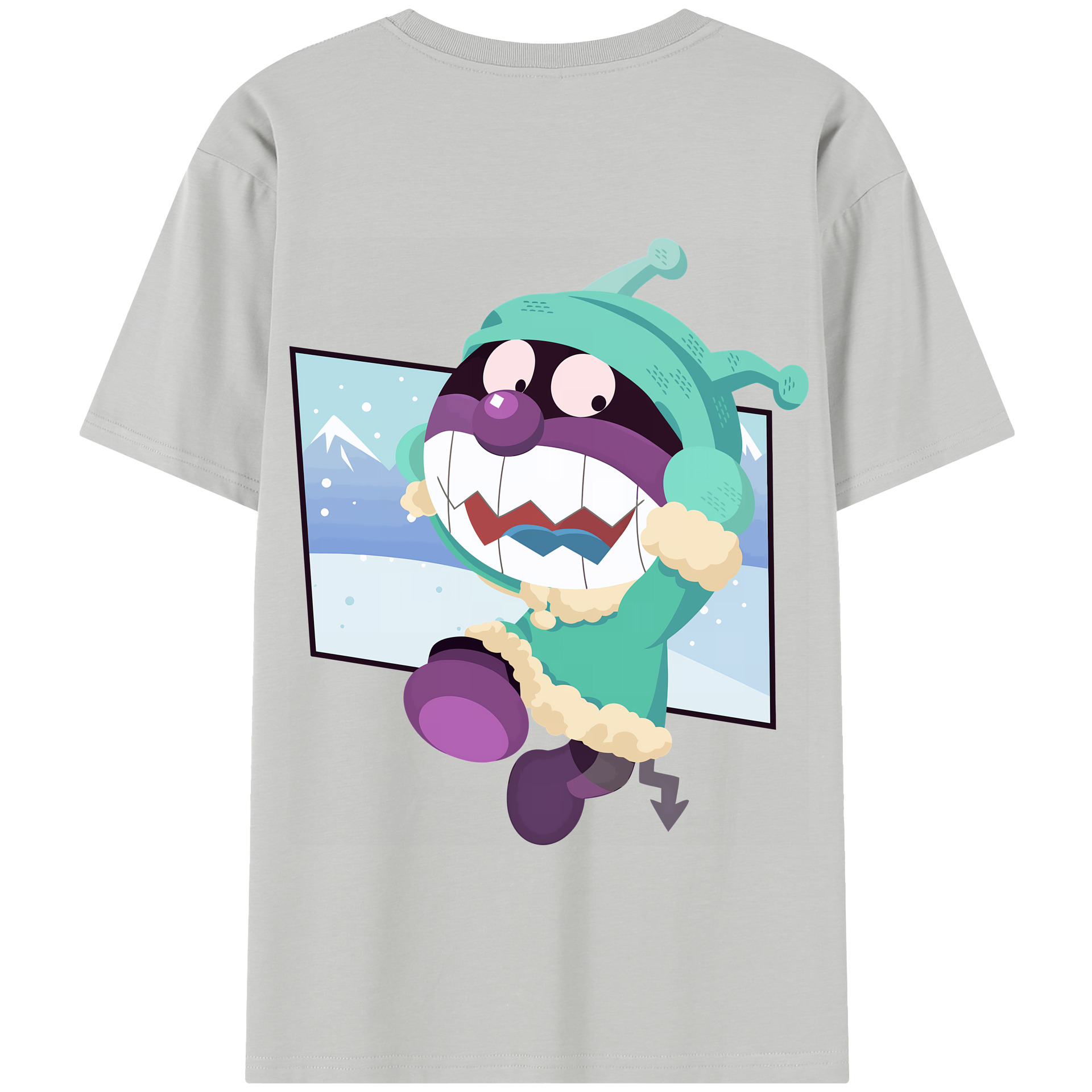 （画像用） アンパンマン Anpanman 綿100％半袖Tシャツ（背面プリント）