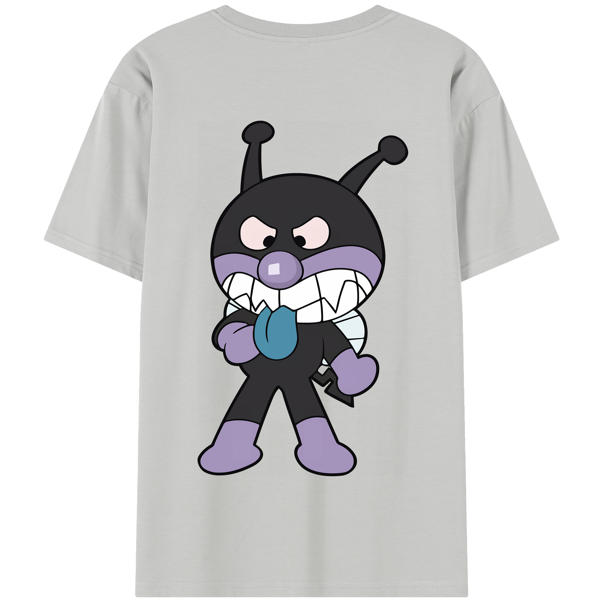 （画像用） アンパンマン Anpanman 綿100％半袖Tシャツ（背面プリント）