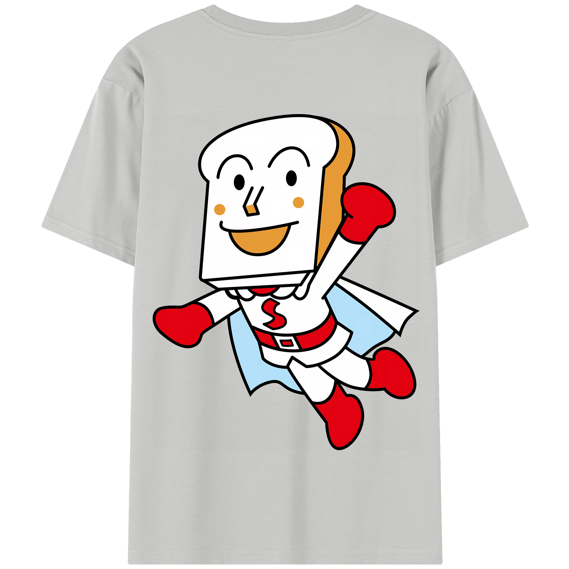 （画像用） アンパンマン Anpanman 綿100％半袖Tシャツ（背面プリント）