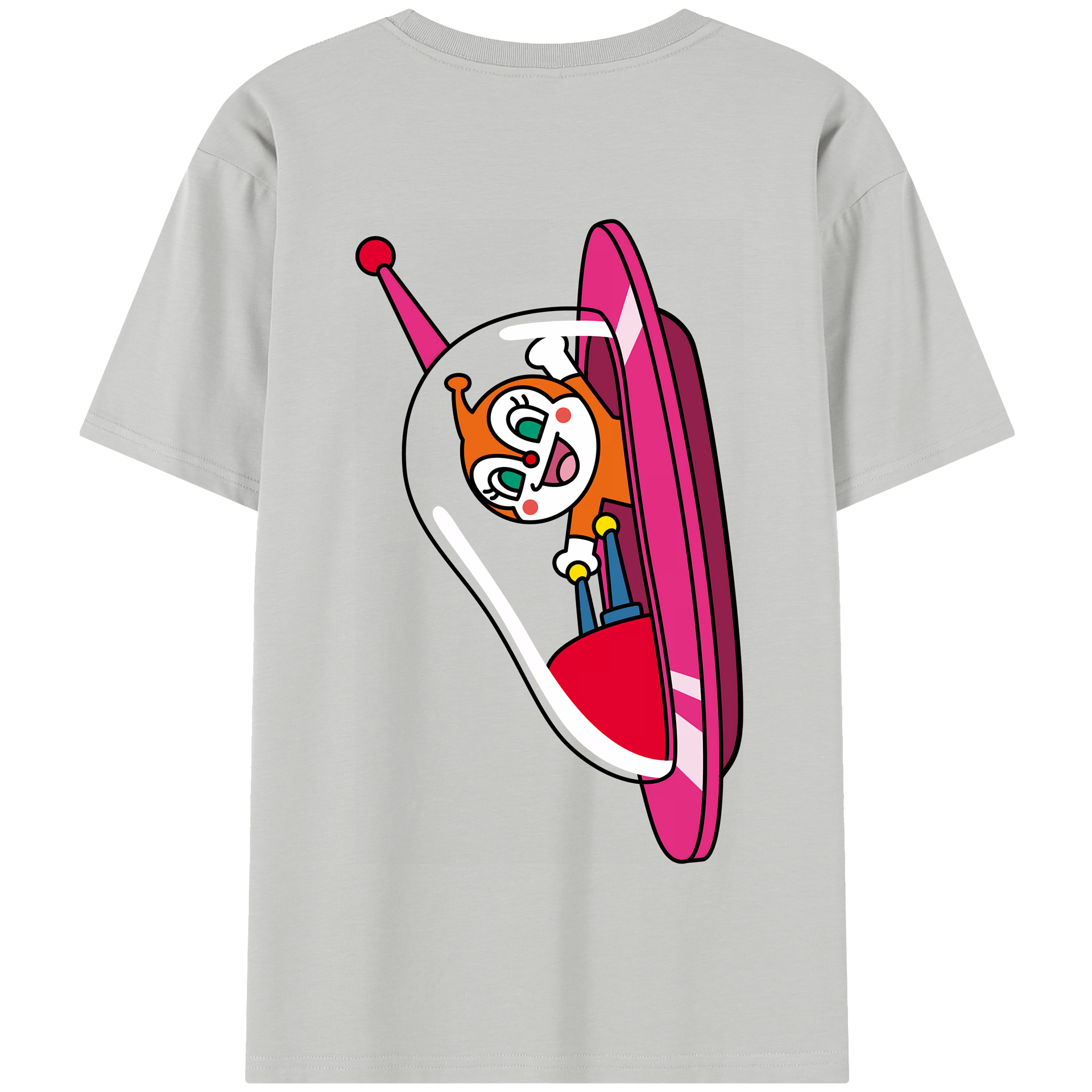 （画像用） アンパンマン Anpanman 綿100％半袖Tシャツ（背面プリント）
