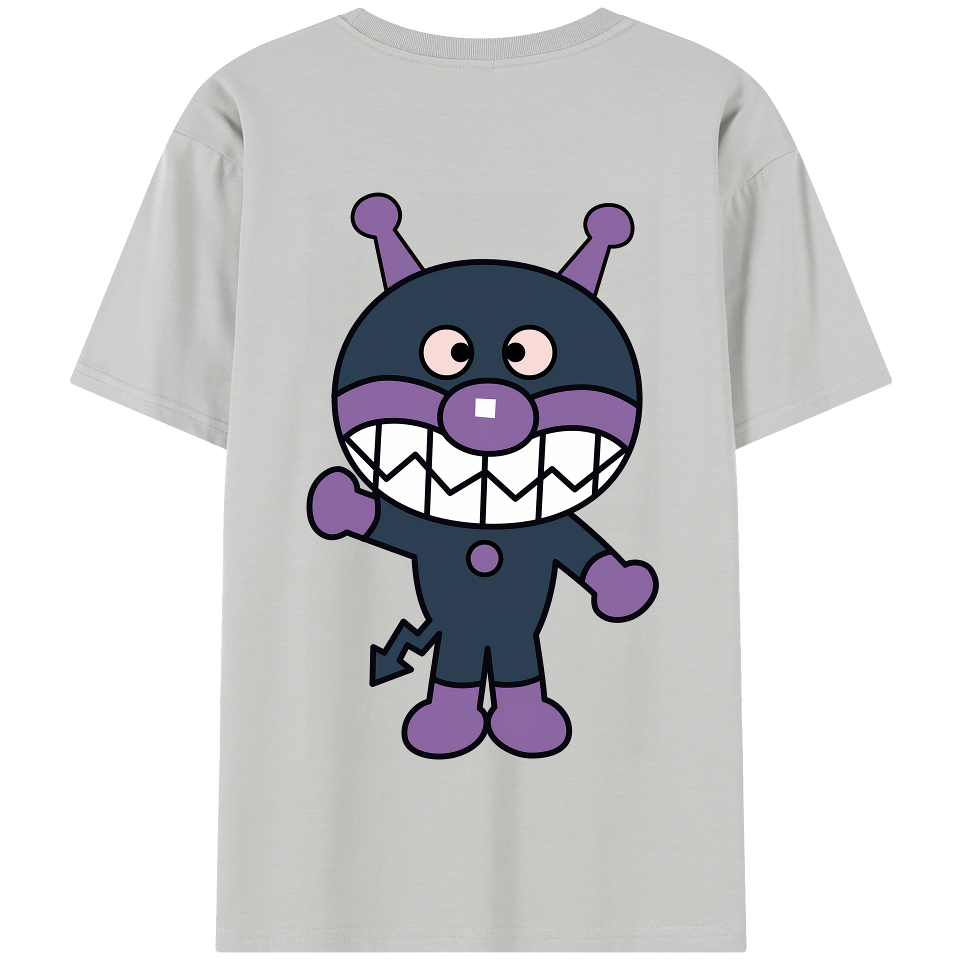 （画像用） アンパンマン Anpanman 綿100％半袖Tシャツ（背面プリント）