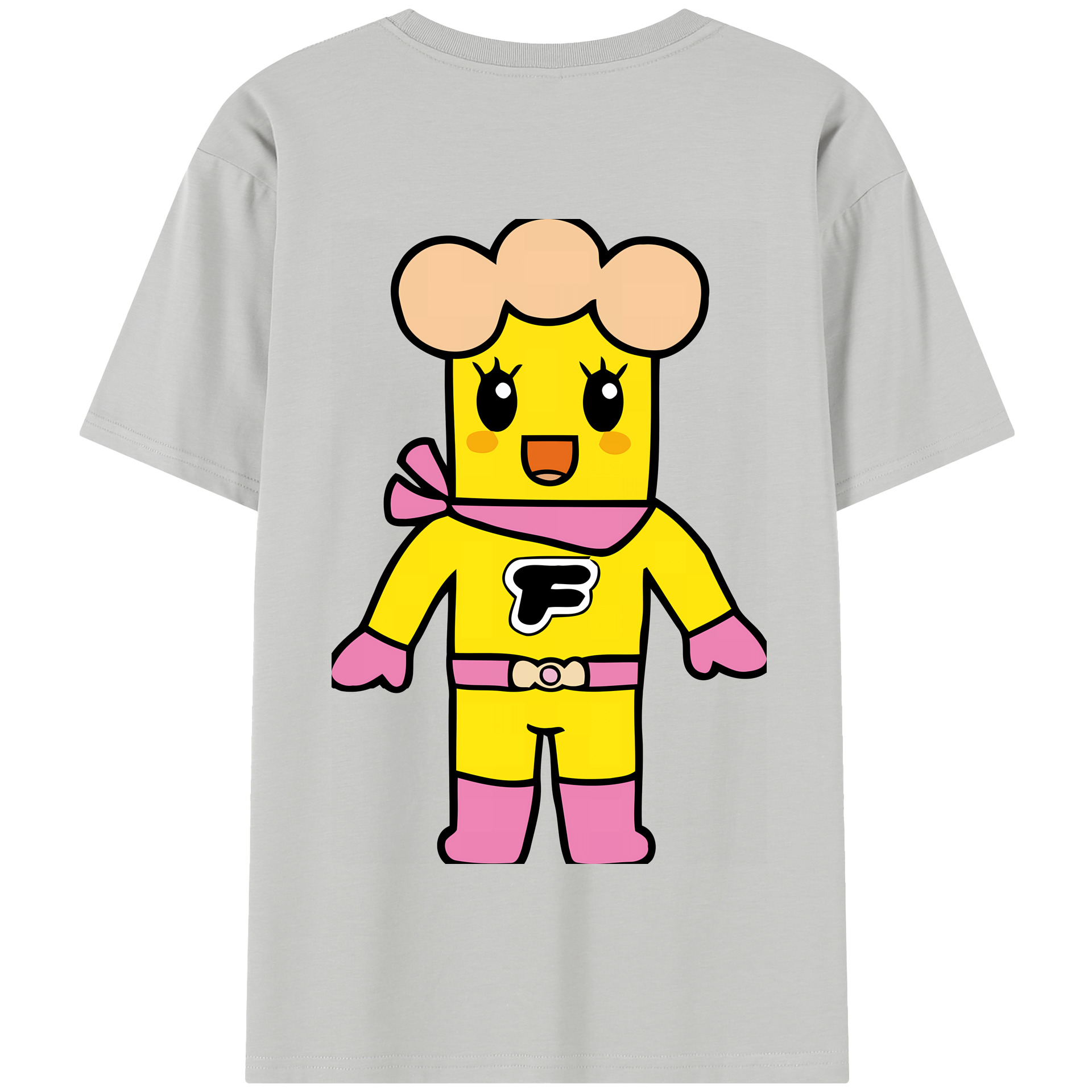 （画像用） アンパンマン Anpanman 綿100％半袖Tシャツ（背面プリント）