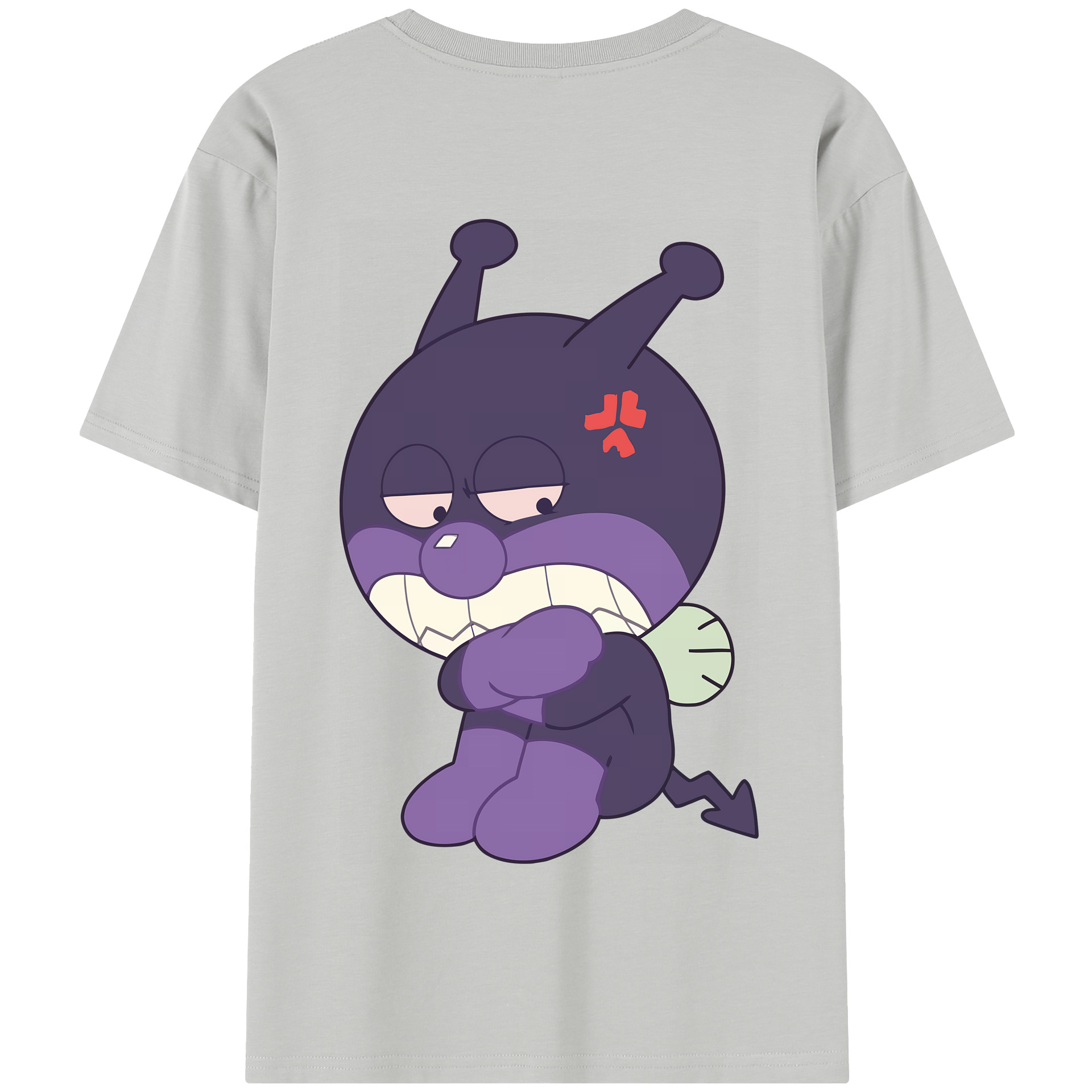 （画像用） アンパンマン Anpanman 綿100％半袖Tシャツ（背面プリント）