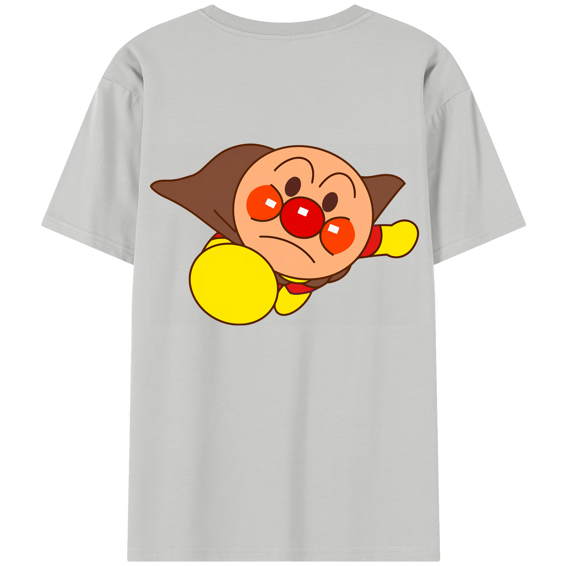 （画像用） アンパンマン Anpanman 綿100％半袖Tシャツ（背面プリント）