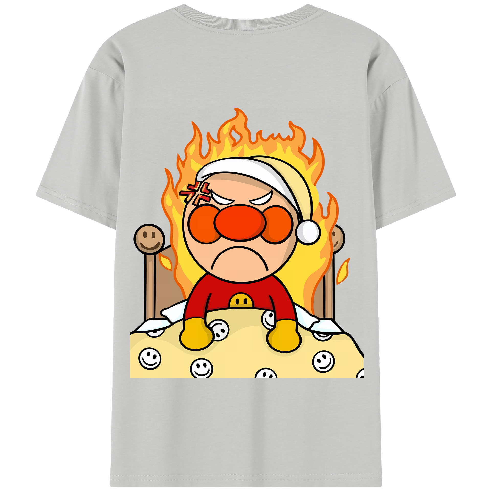 （画像用） アンパンマン Anpanman 綿100％半袖Tシャツ（背面プリント）