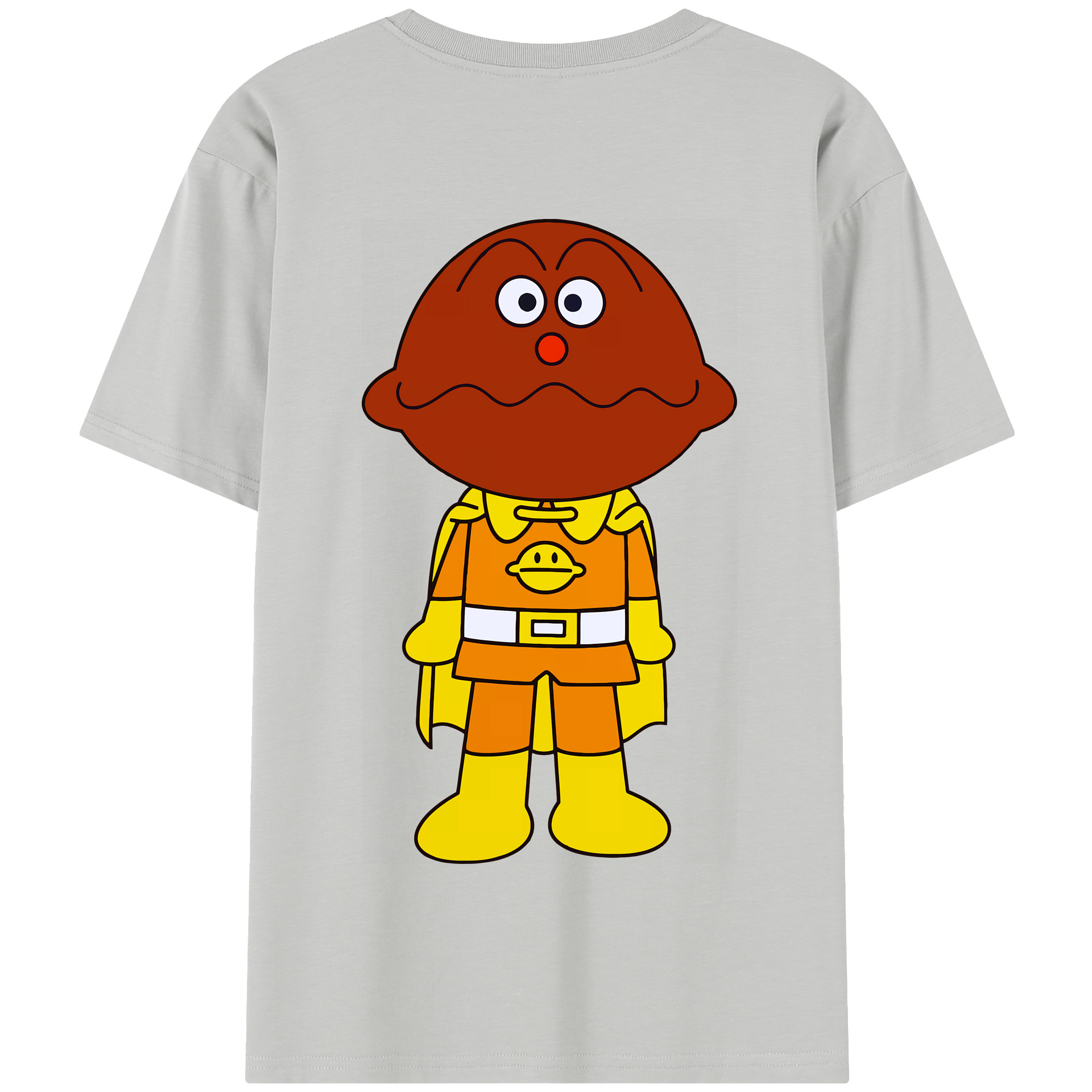 （画像用） アンパンマン Anpanman 綿100％半袖Tシャツ（背面プリント）