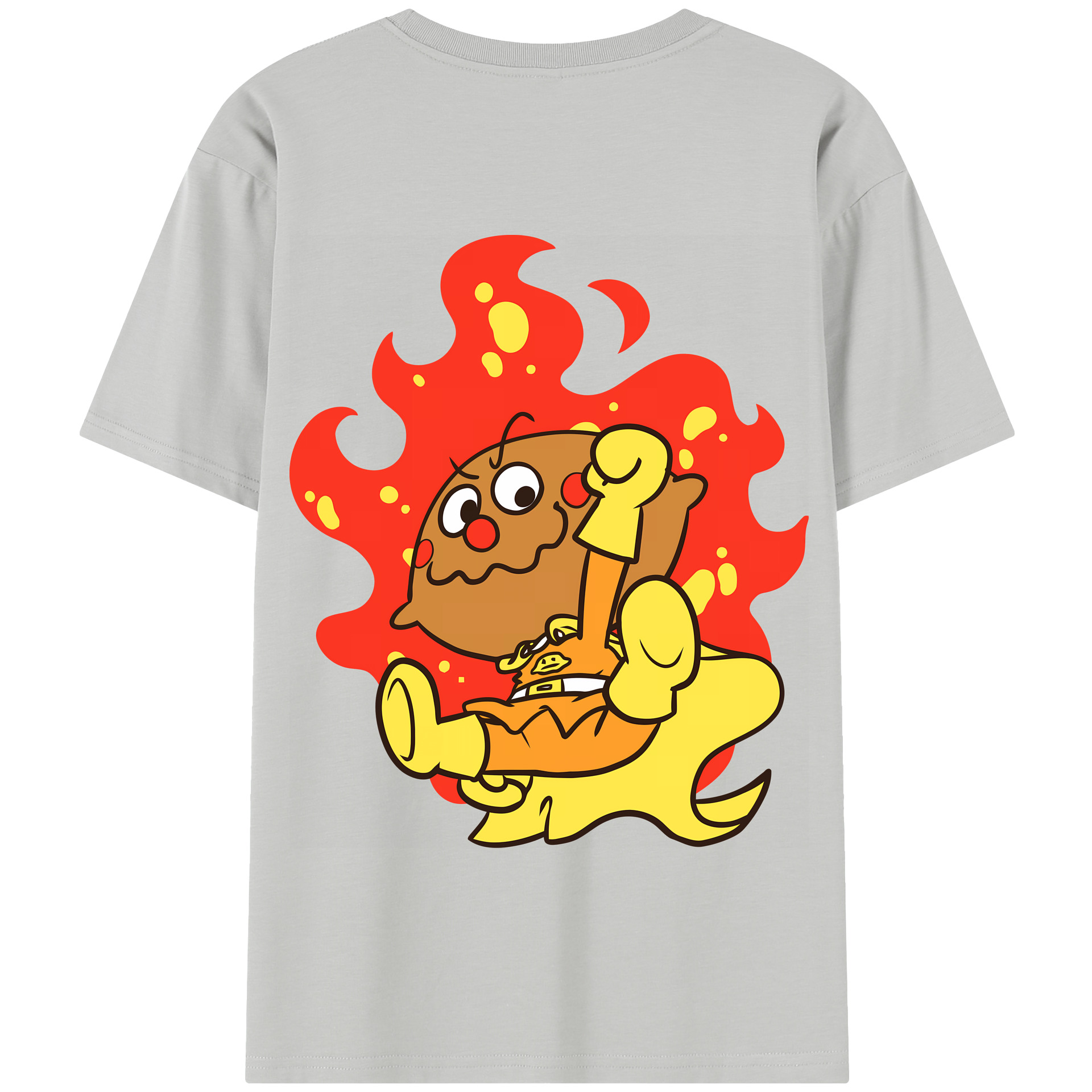 （画像用） アンパンマン Anpanman 綿100％半袖Tシャツ（背面プリント）