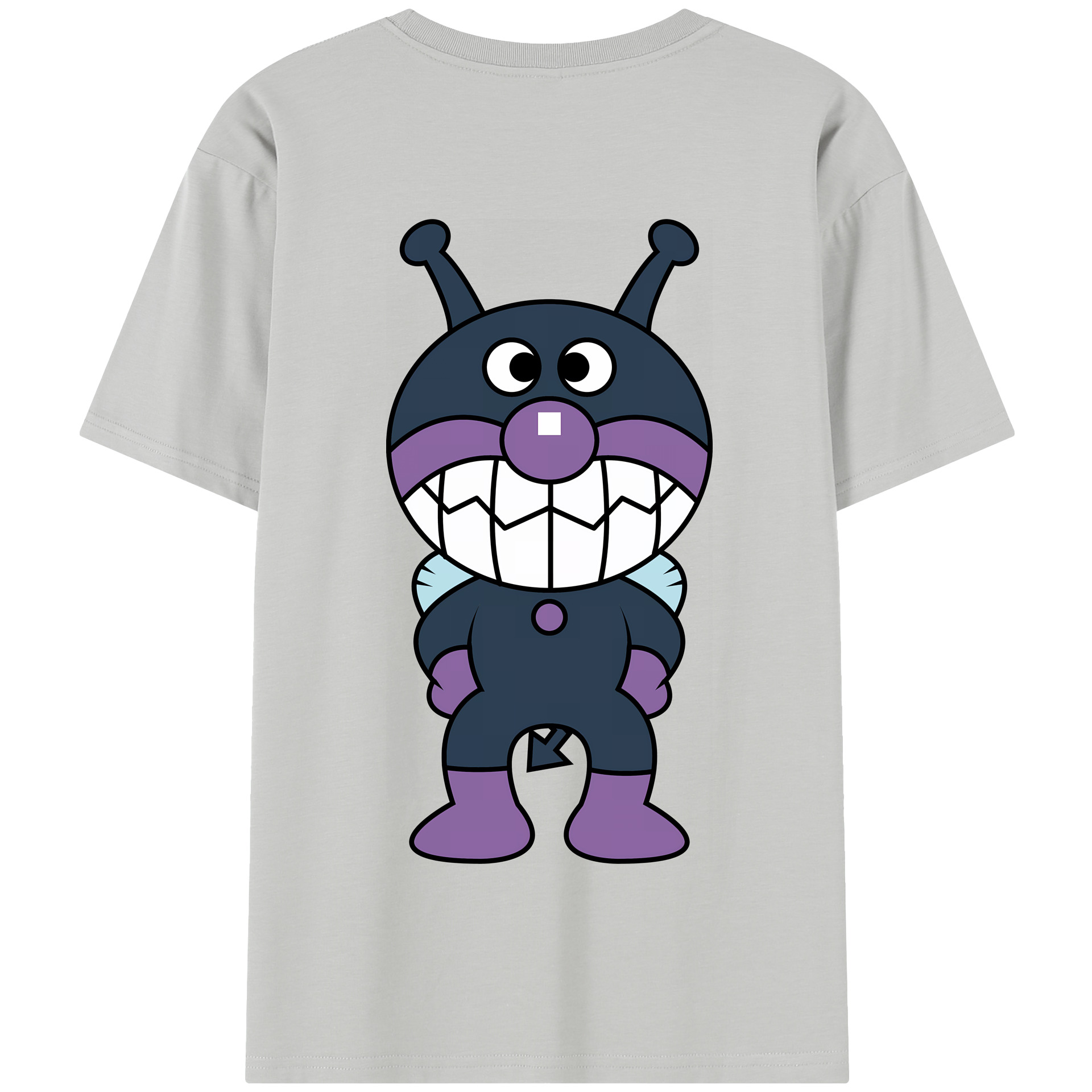 （画像用） アンパンマン Anpanman 綿100％半袖Tシャツ（背面プリント）