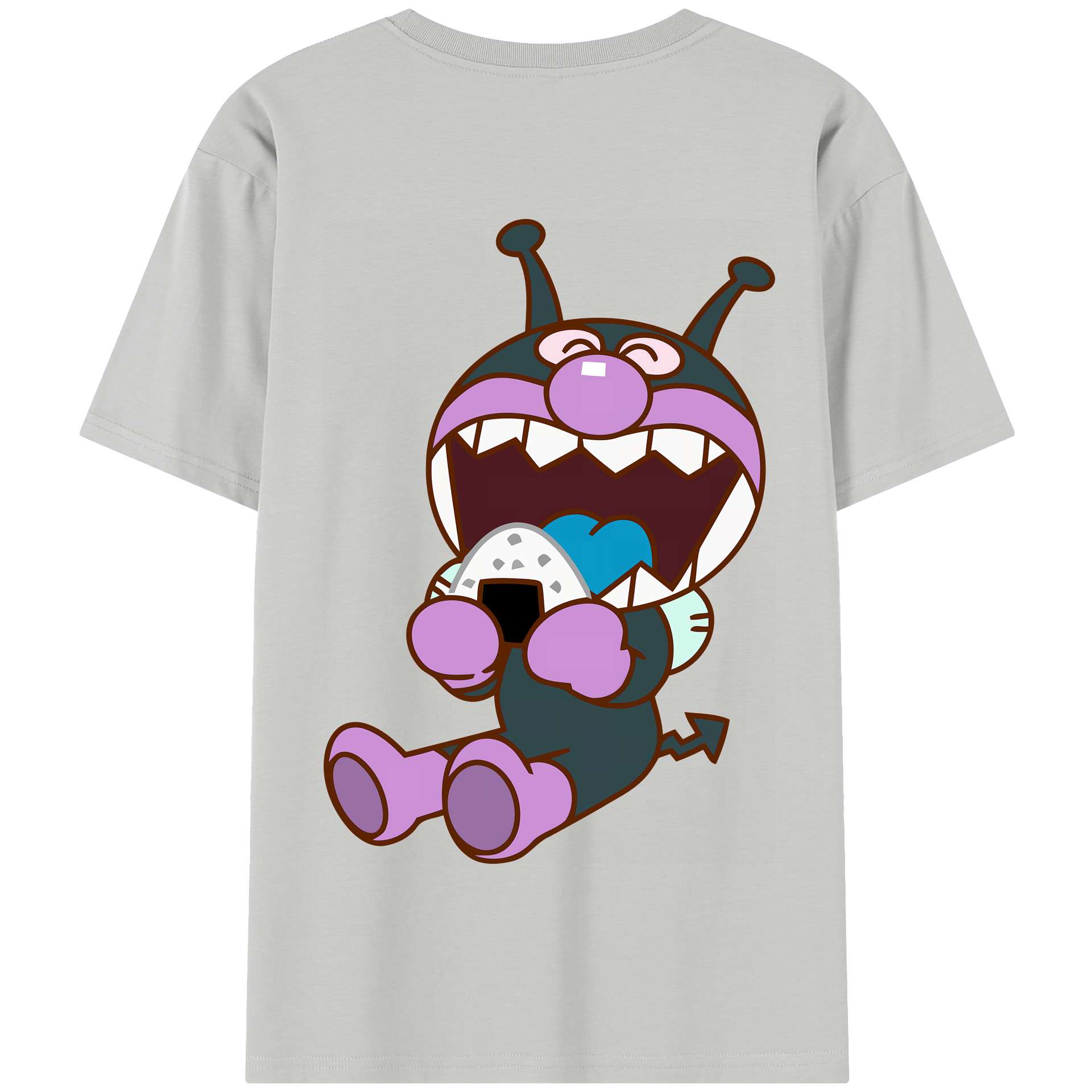 （画像用） アンパンマン Anpanman 綿100％半袖Tシャツ（背面プリント）