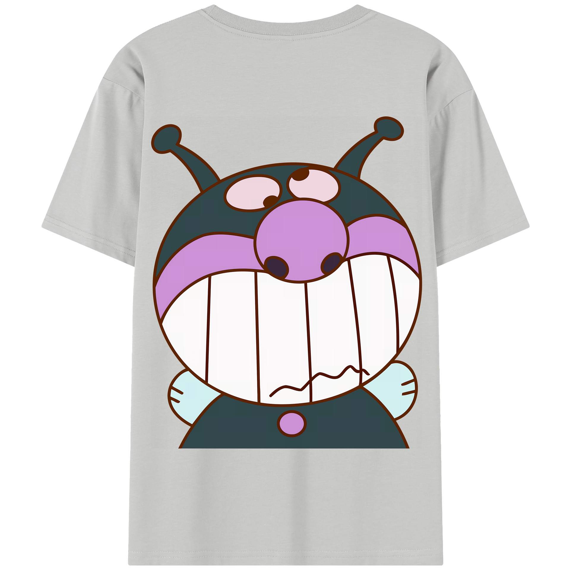 （画像用） アンパンマン Anpanman 綿100％半袖Tシャツ（背面プリント）