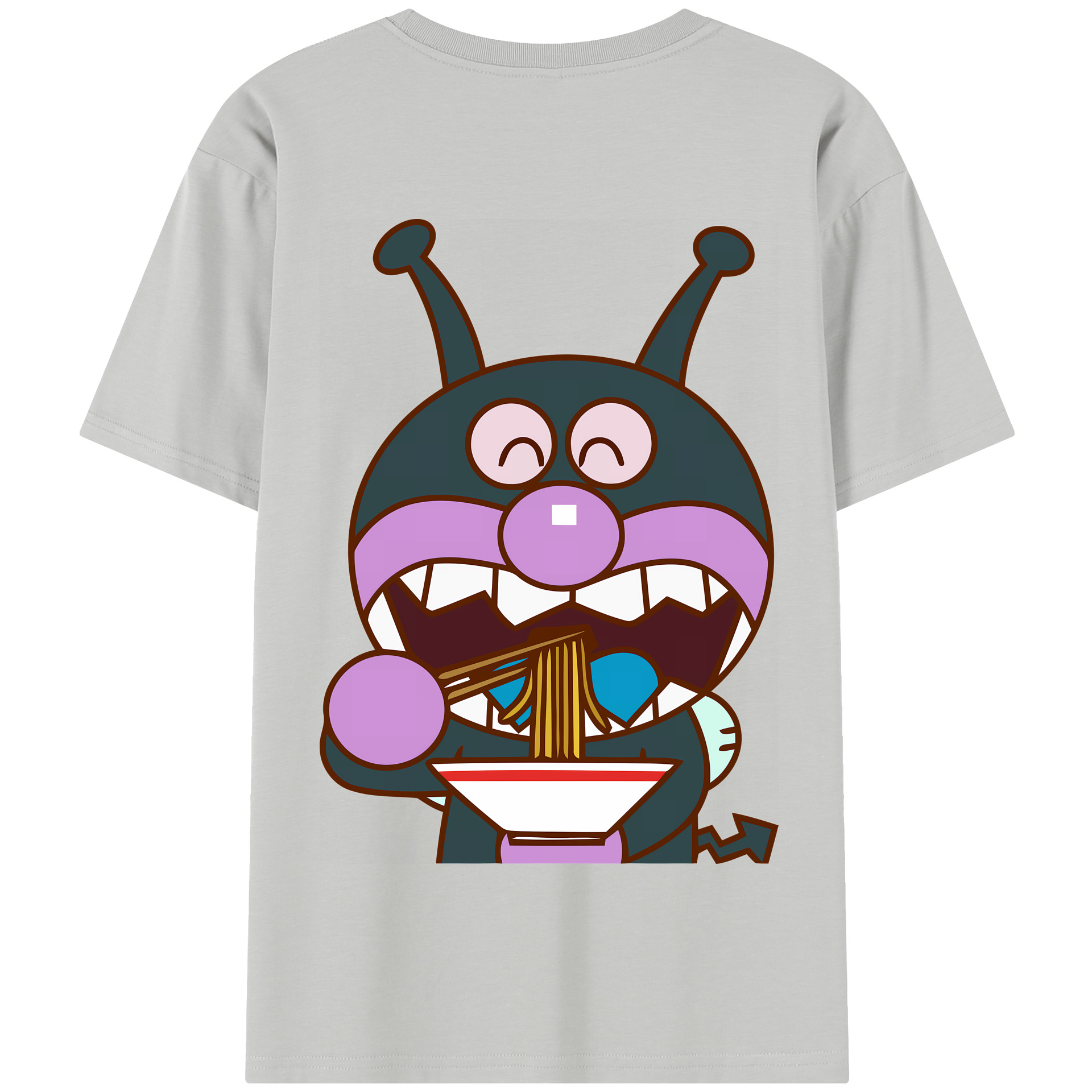 （画像用） アンパンマン Anpanman 綿100％半袖Tシャツ（背面プリント）