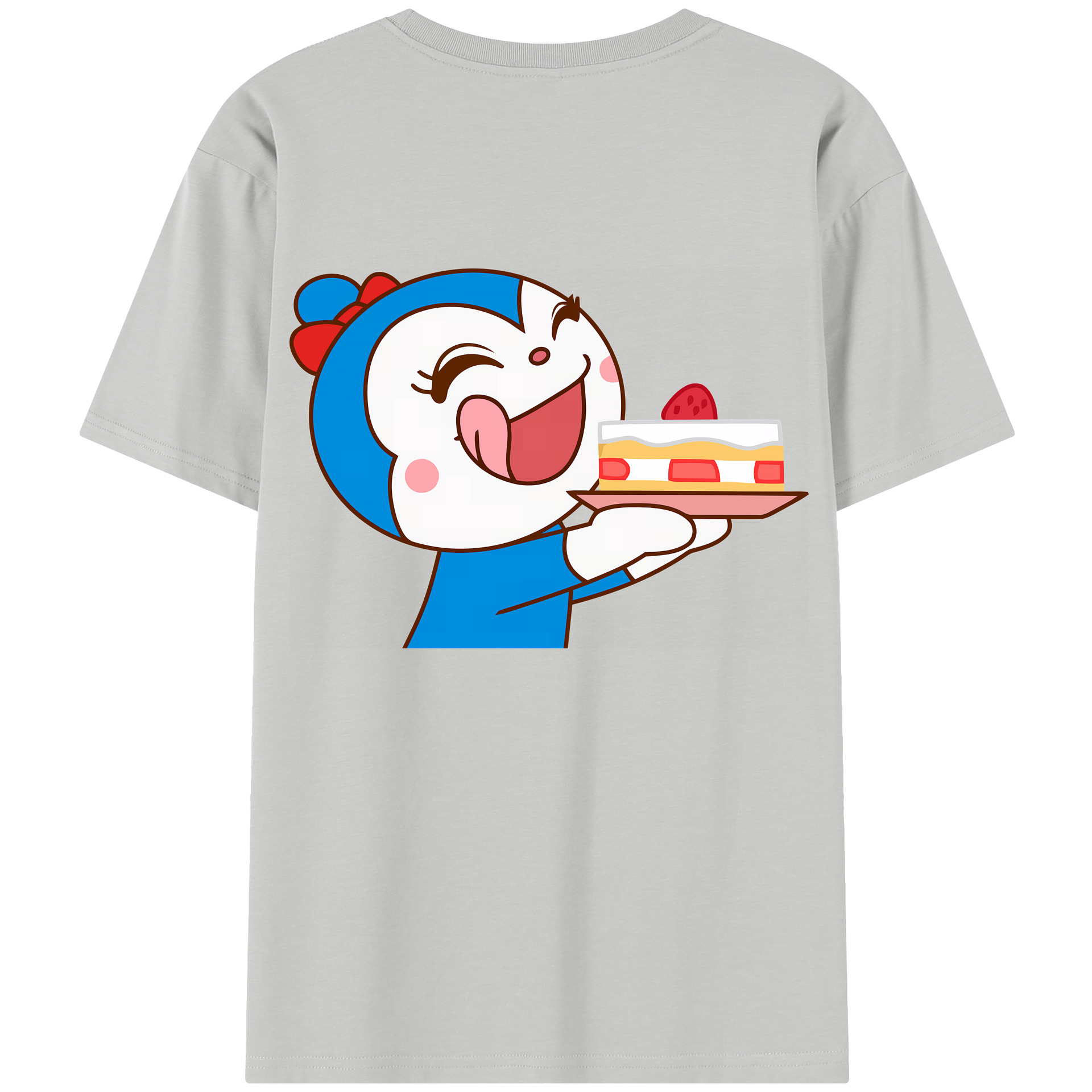 （画像用） アンパンマン Anpanman 綿100％半袖Tシャツ（背面プリント）