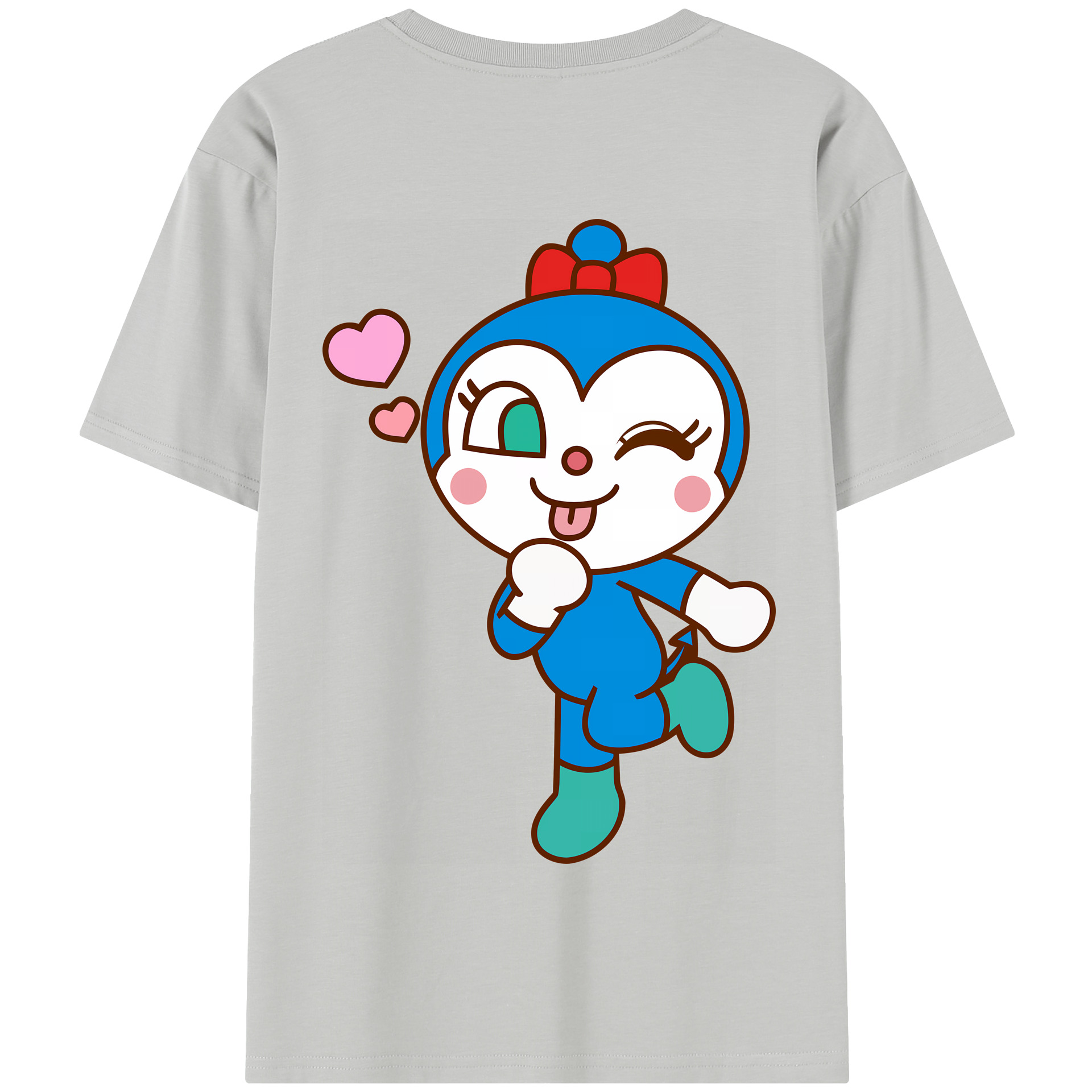 （画像用） アンパンマン Anpanman 綿100％半袖Tシャツ（背面プリント）